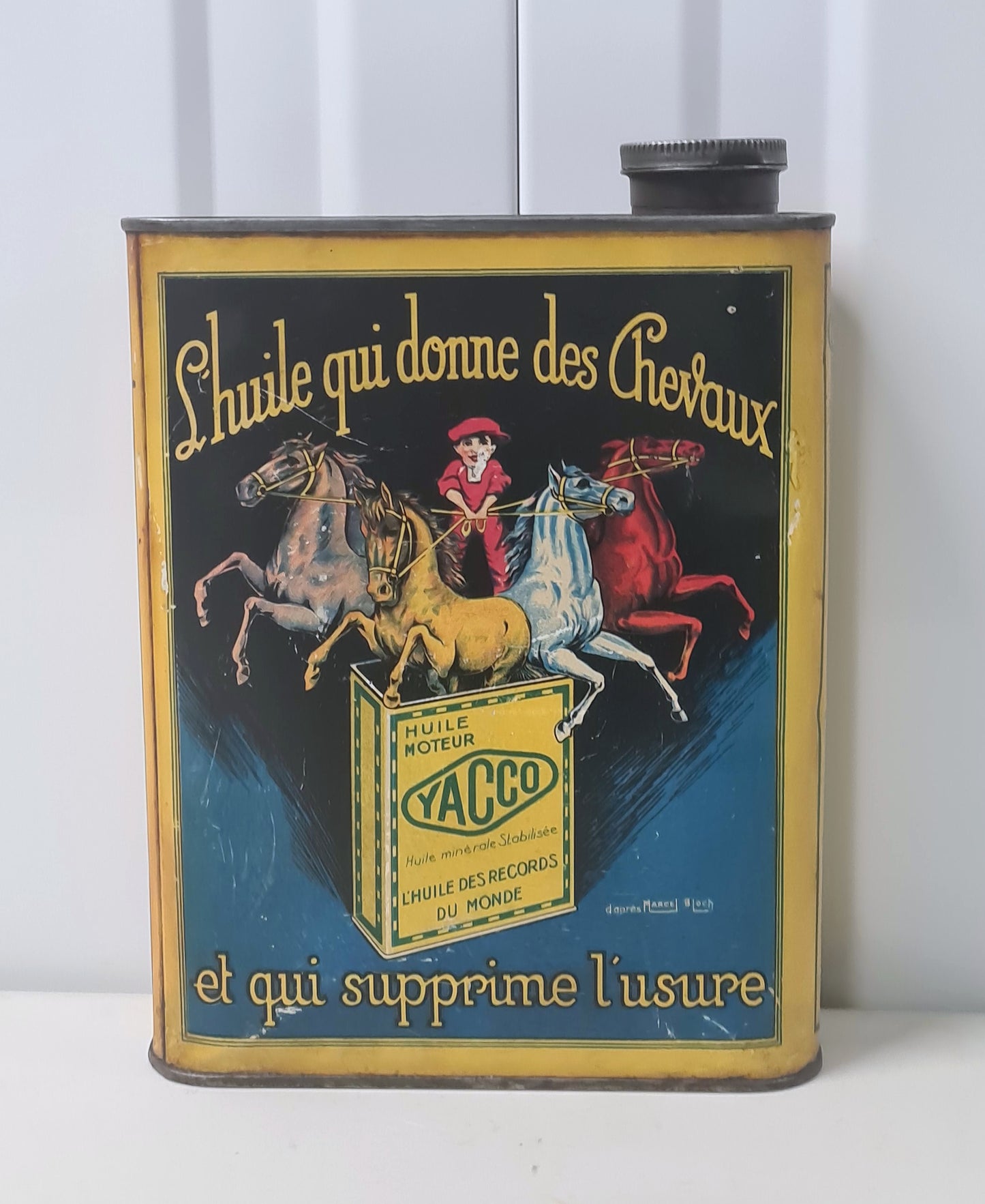 Bidon d'huile YACCO (version rare)