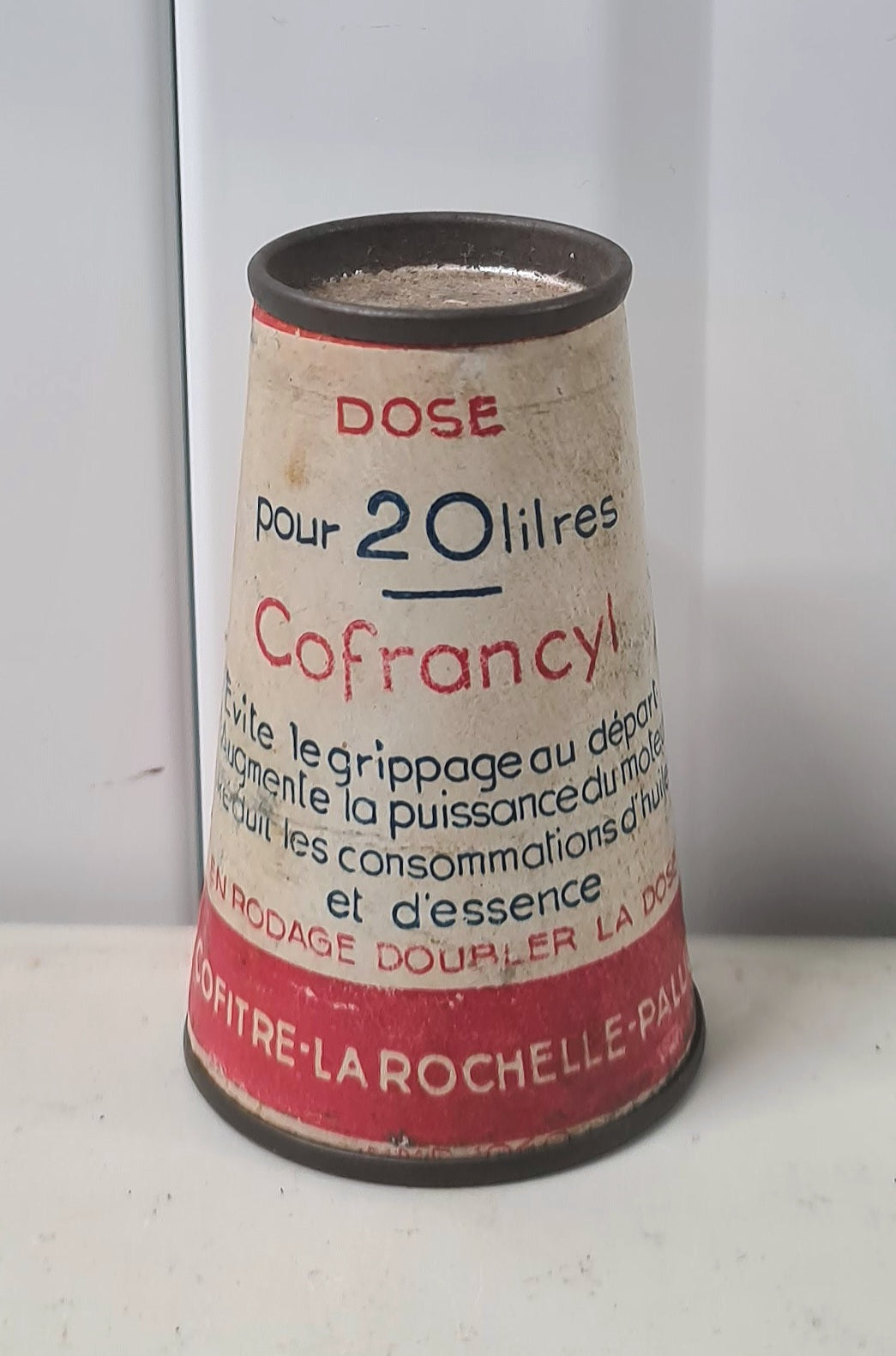 Bidon d'huile conique COFRANC