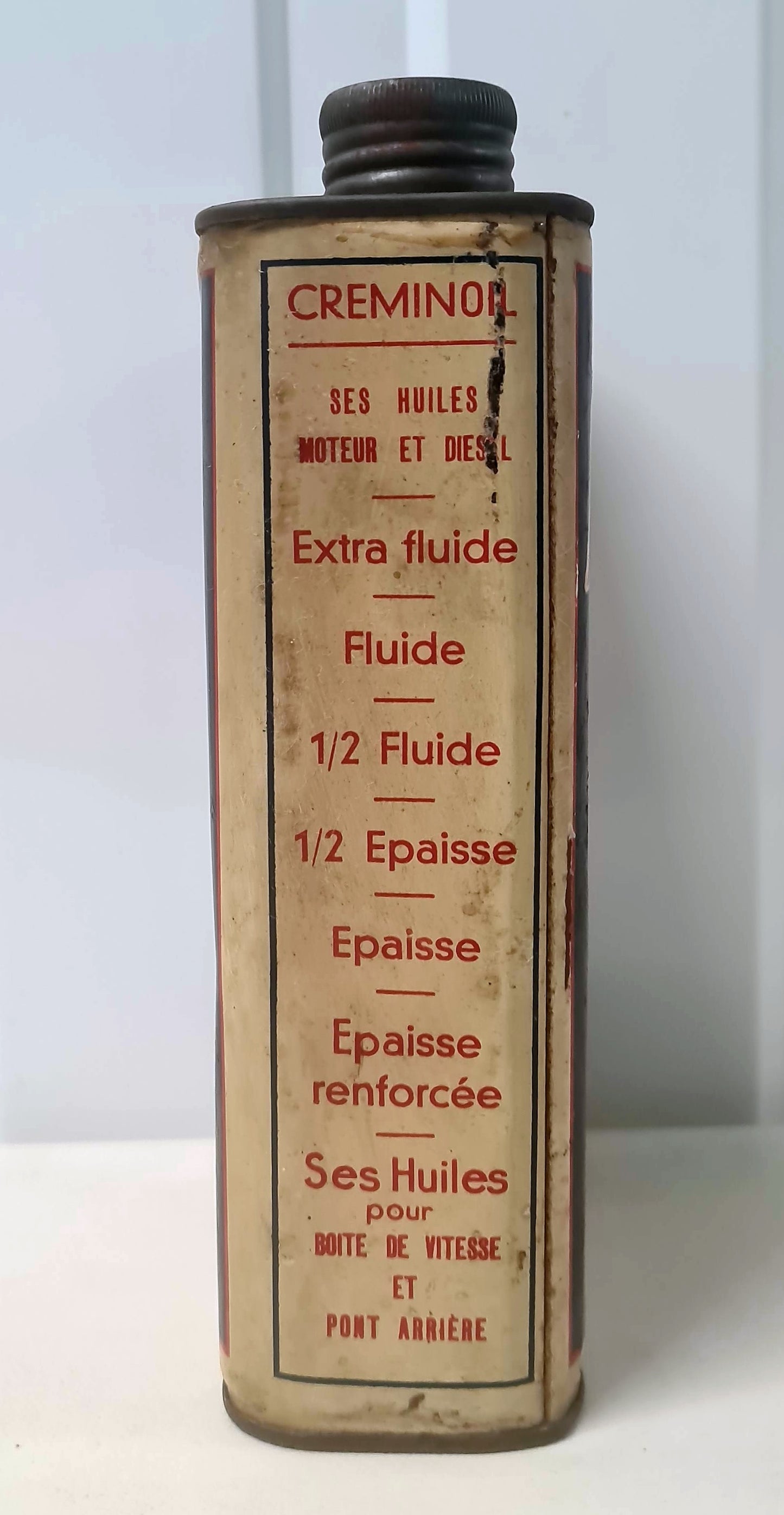 Bidon d'huile CREMINOIL