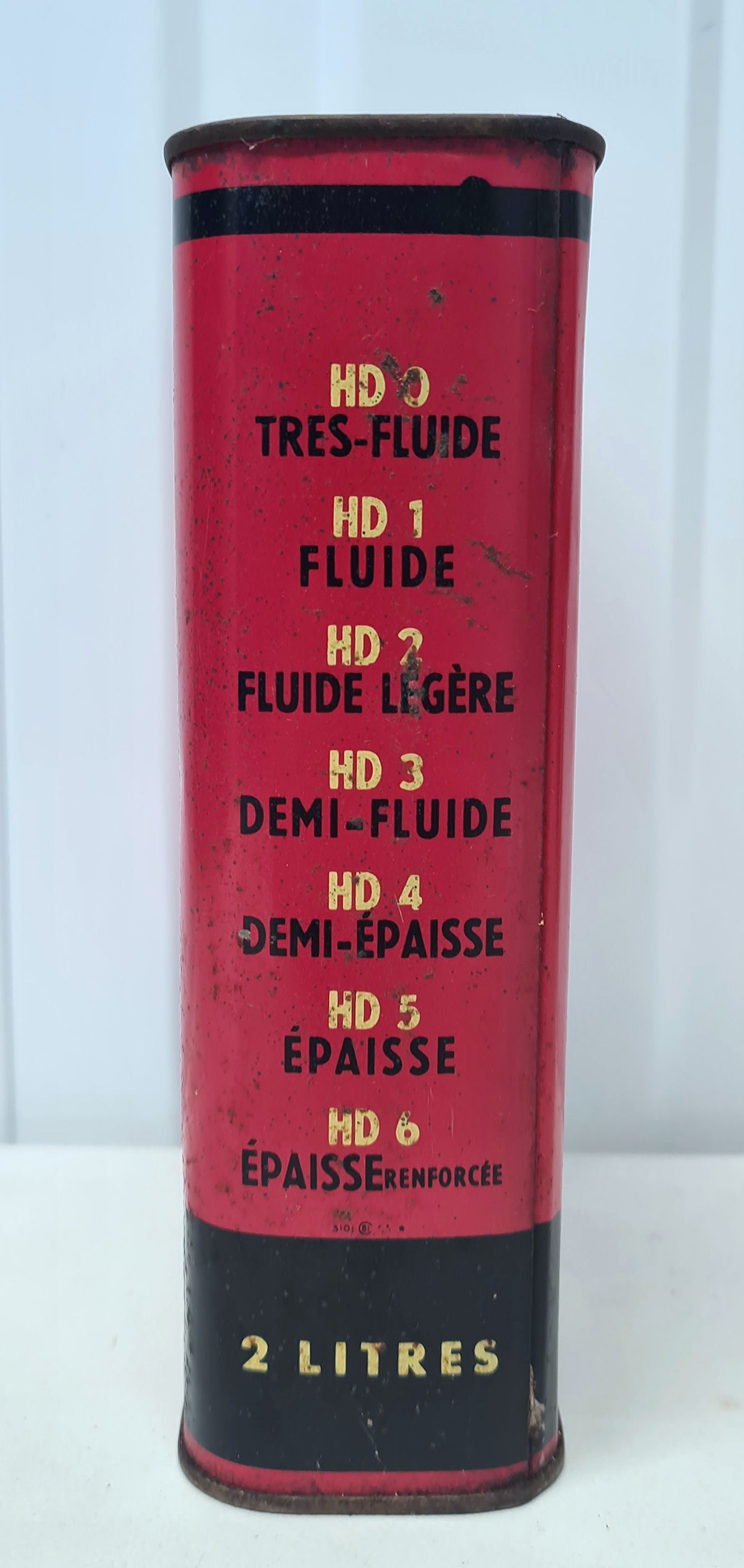 Bidon d'huile LABO