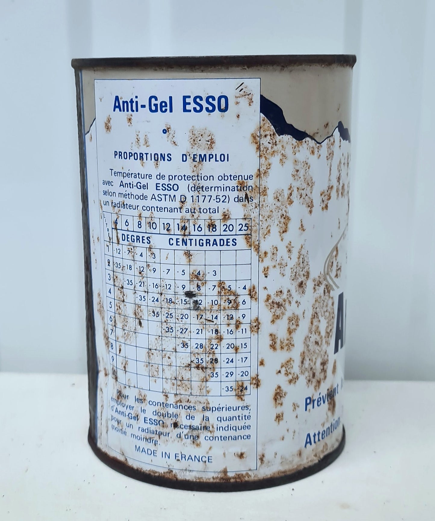 Pot antigel ESSO