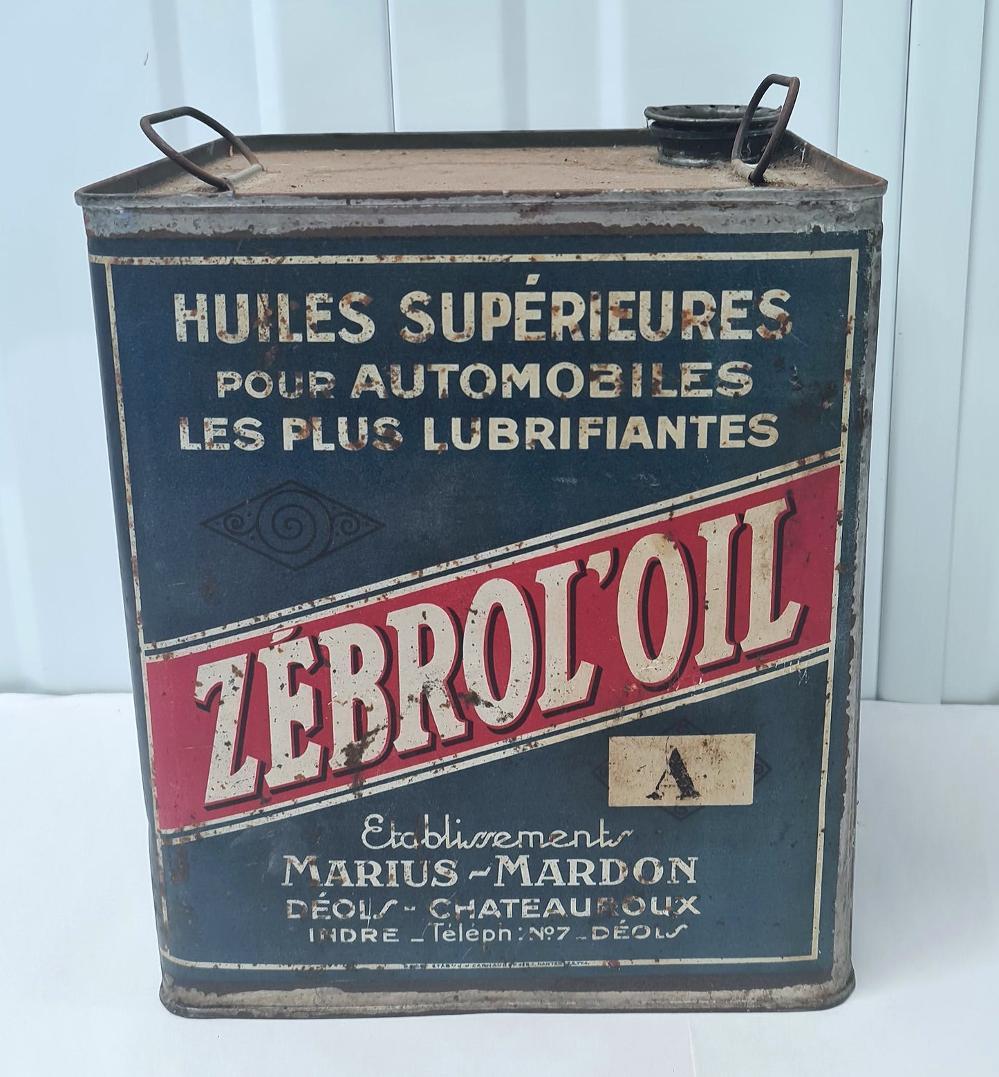 Bidon d'huile ZEBROL'OIL