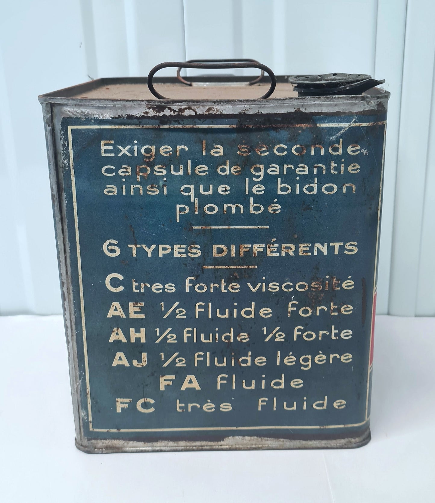 Bidon d'huile ZEBROL'OIL