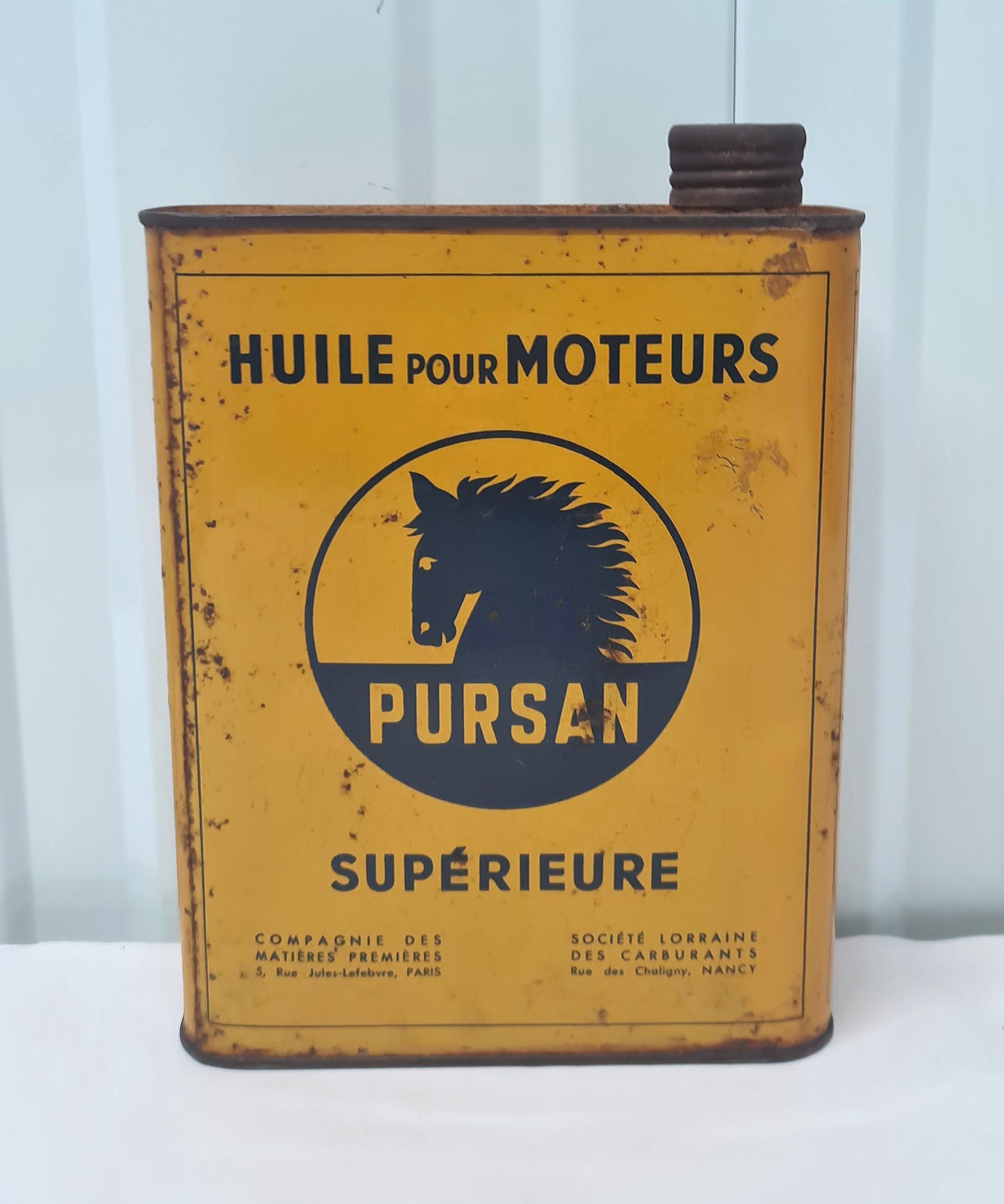 Bidon d'huile PURSAN