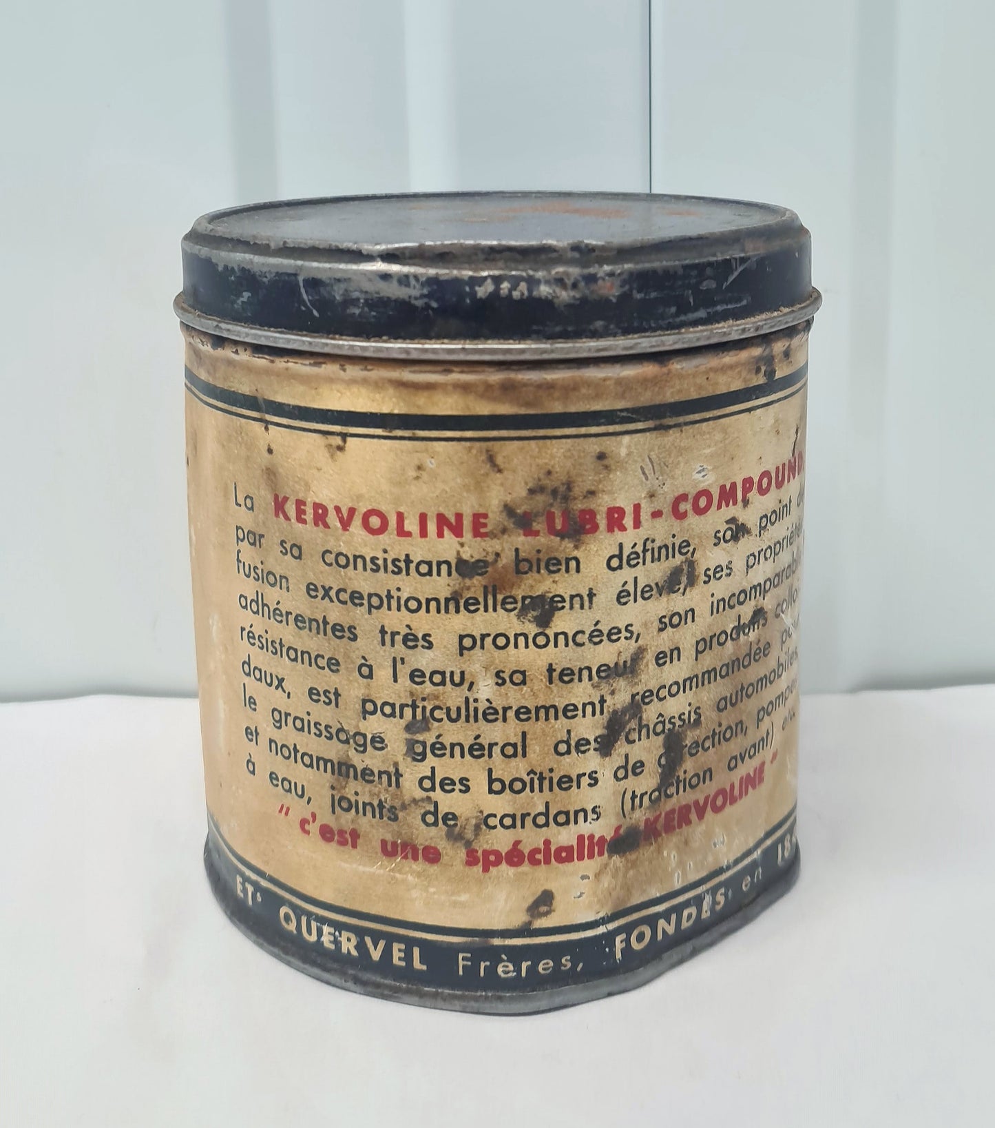 Pot de graisse KERVOLINE