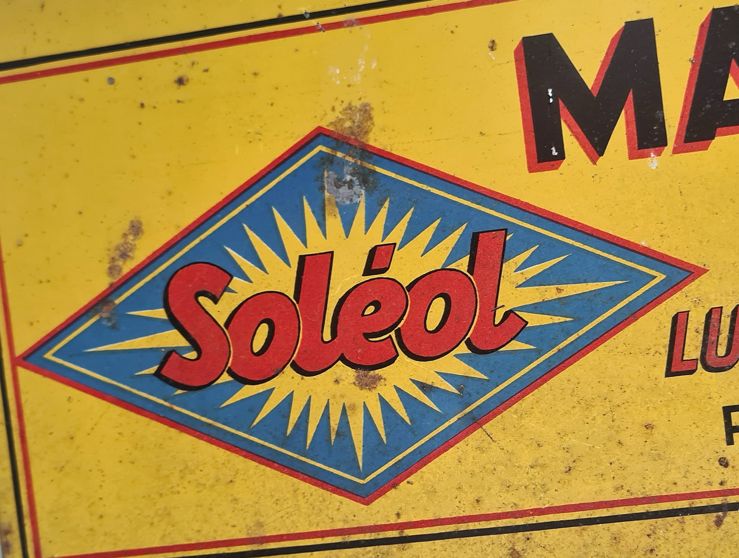 Tôle Malaxol Soléol