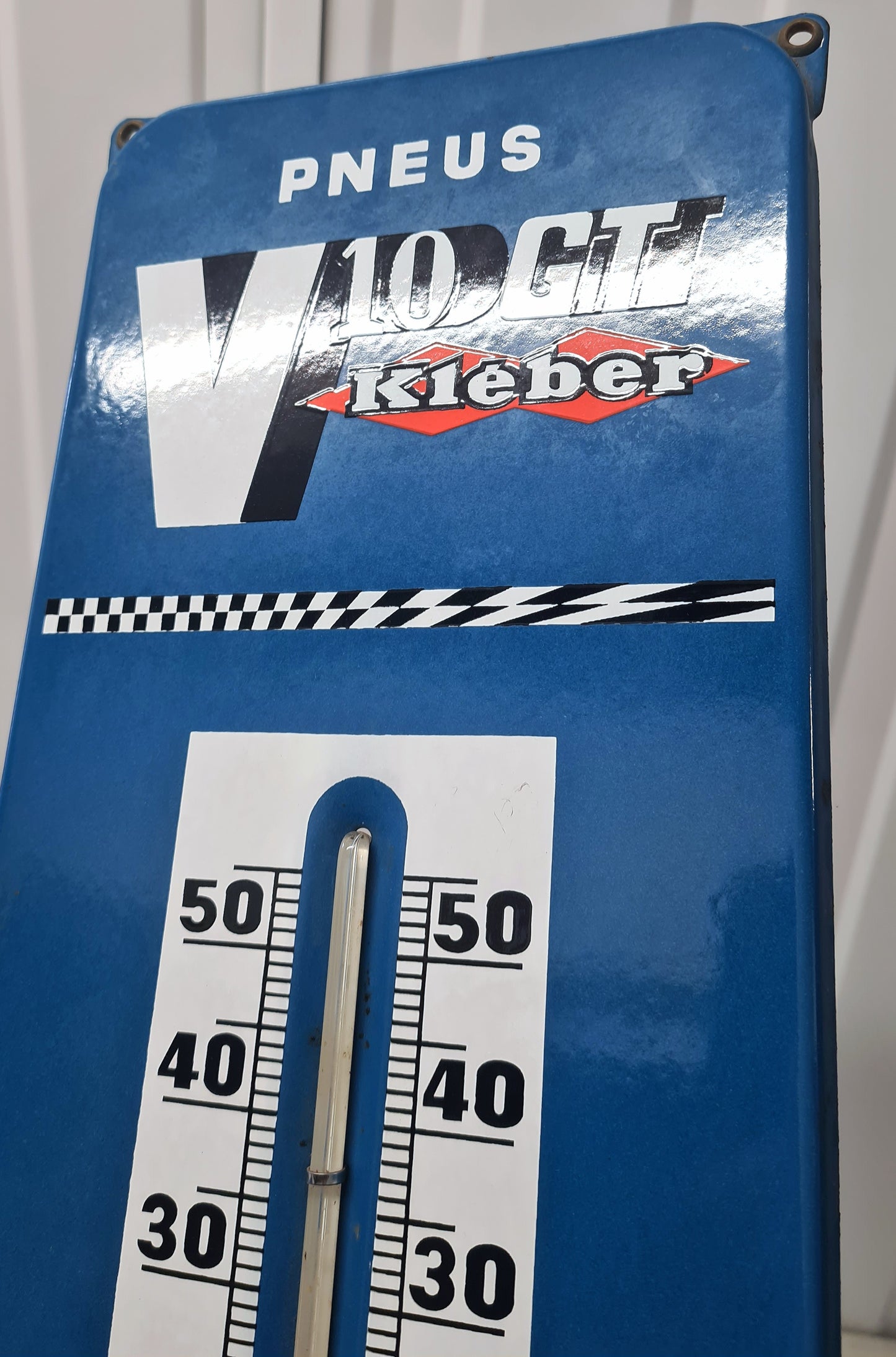 Plaque émaillée thermomètre KLEBER