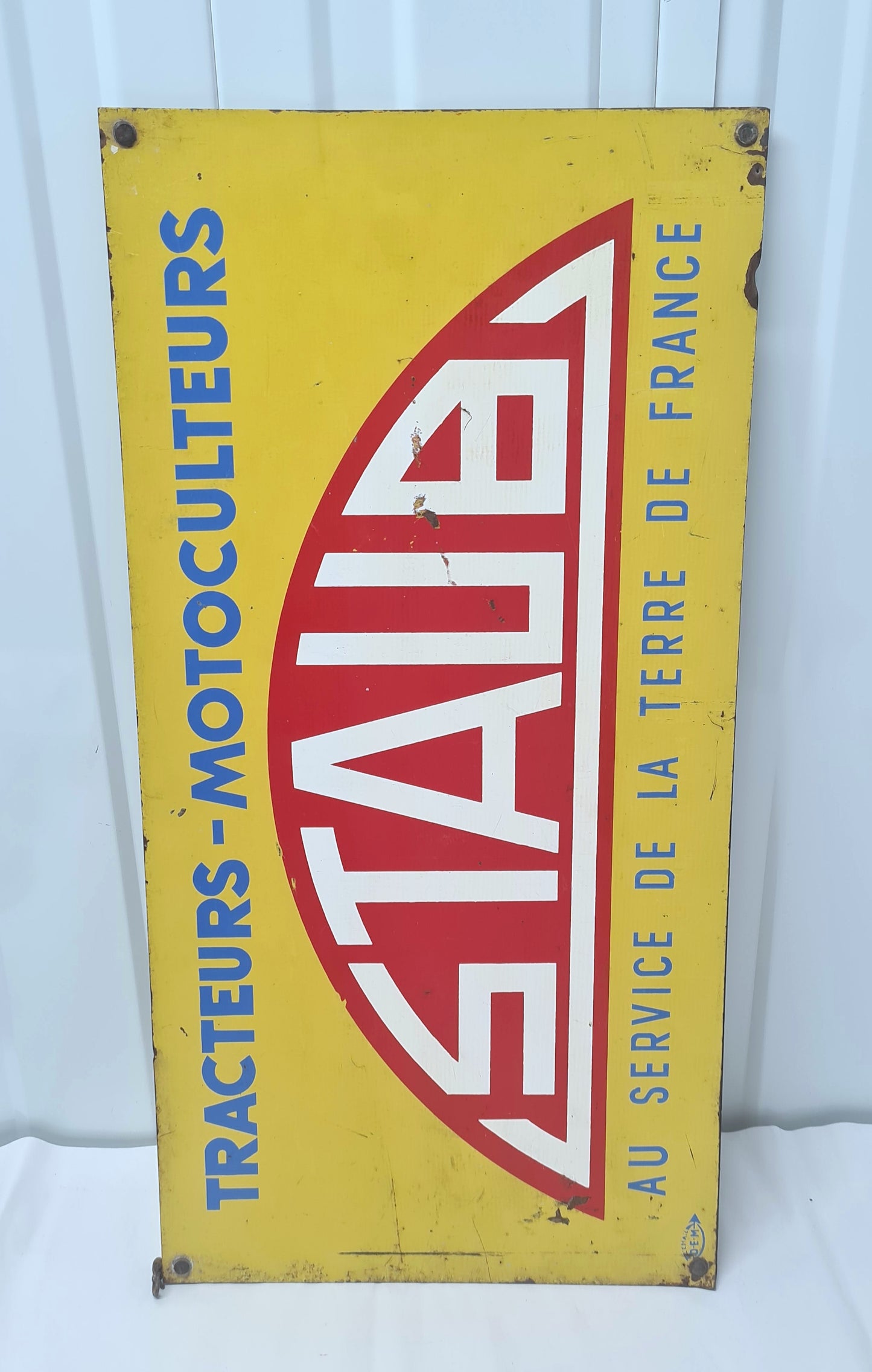Tôle tracteur STAUB x2