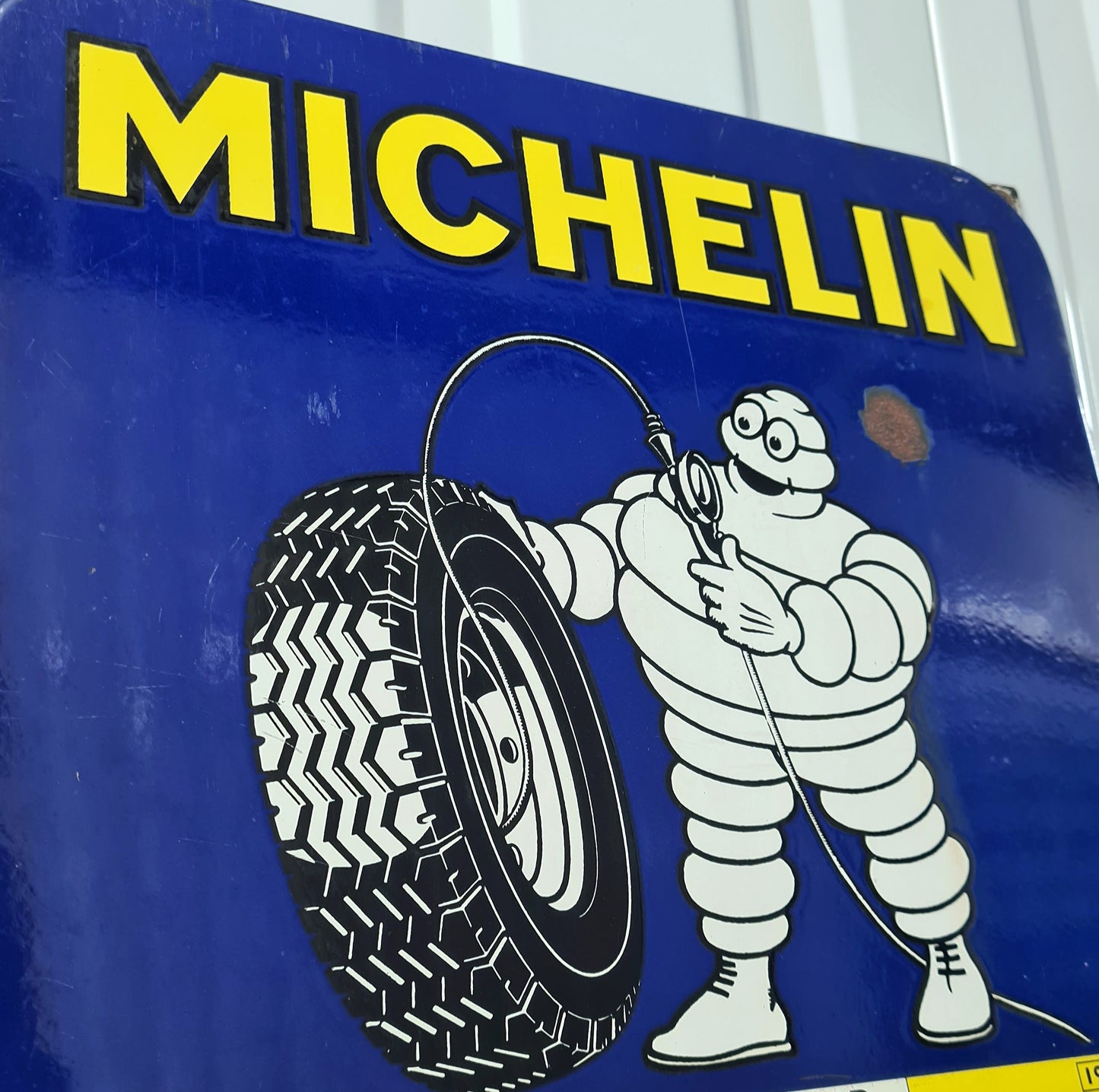 Plaque émaillée MICHELIN