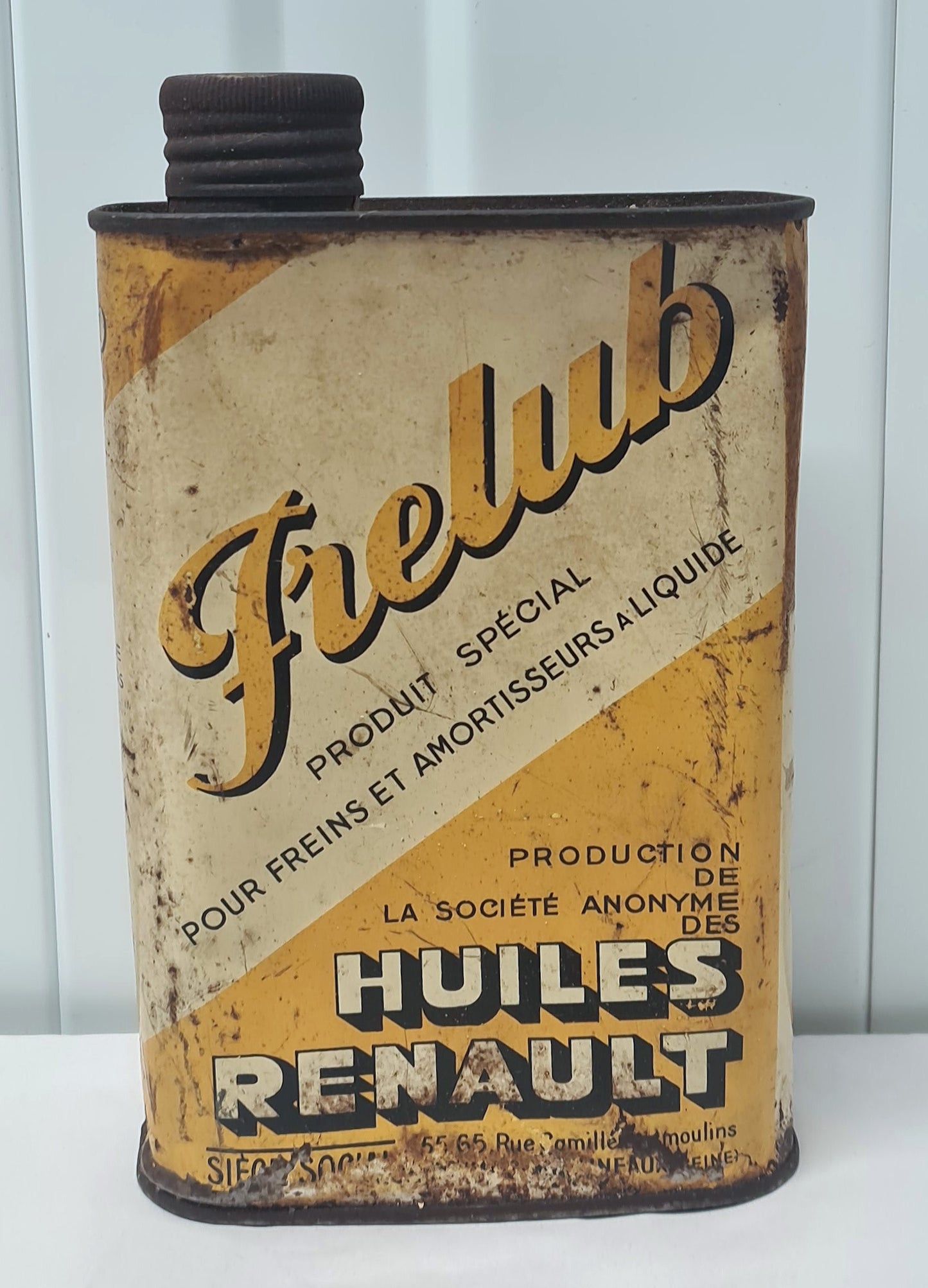 Bidon d'huile Renault FRELUB