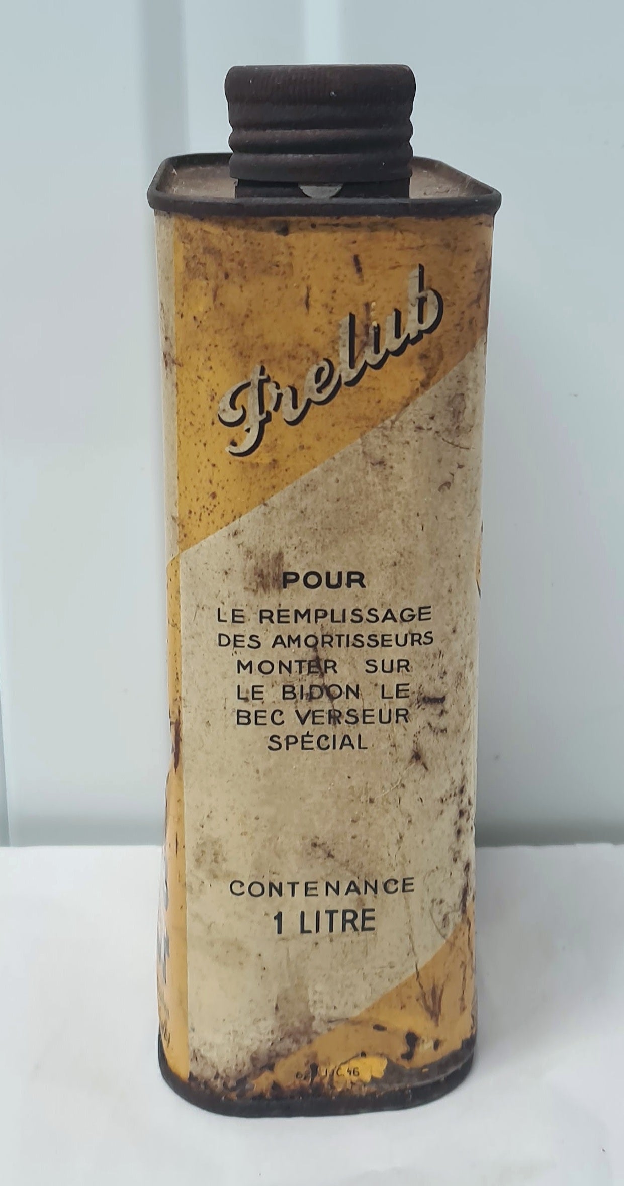 Bidon d'huile Renault FRELUB