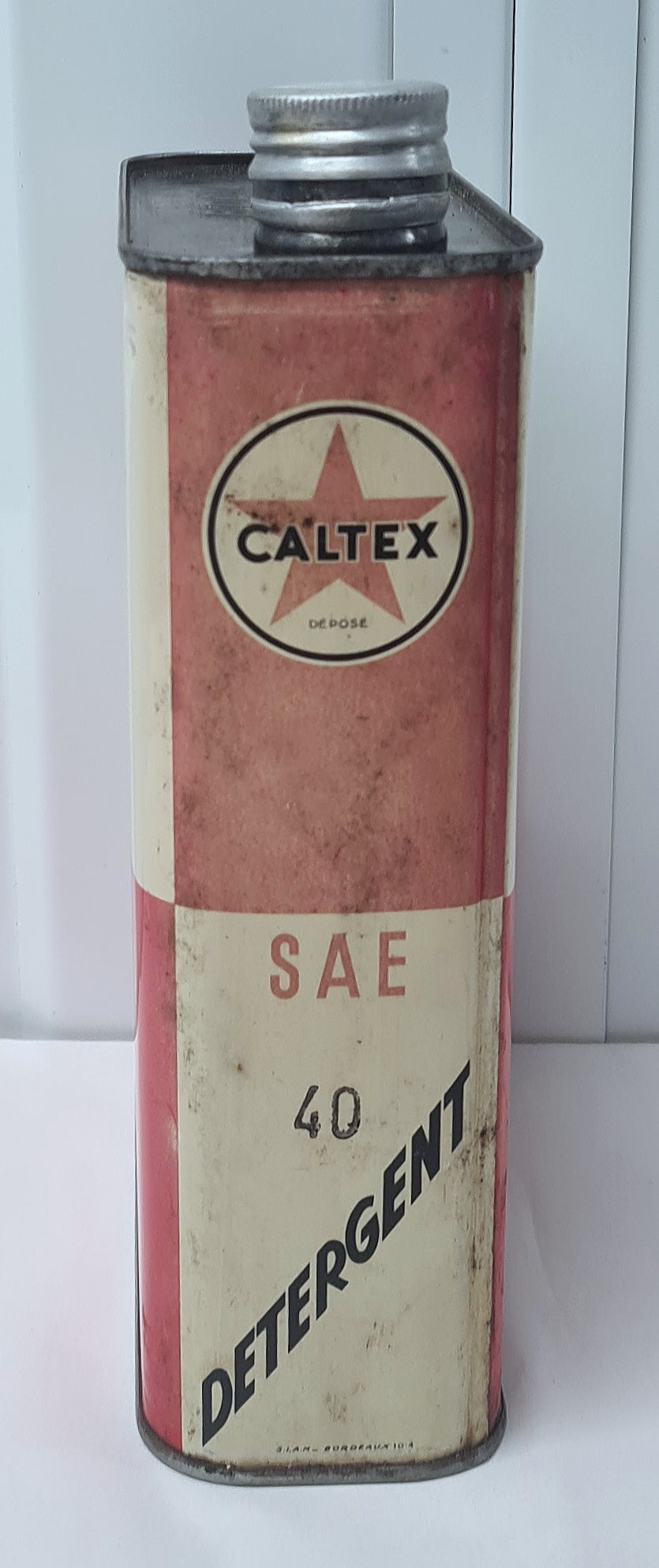 Bidon d'huile CALTEX