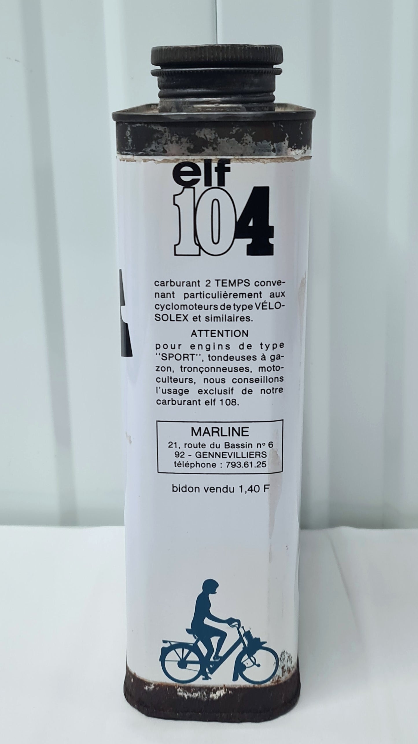 Bidon d'huile ELF 104