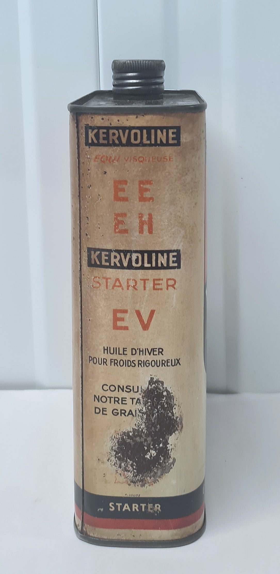 Bidon d'huile KERVOLINE