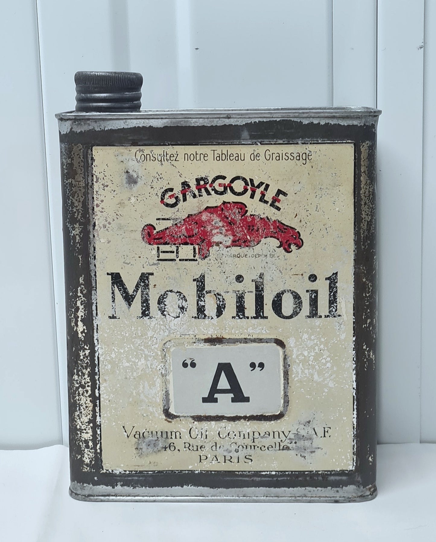 Bidon d'huile MOBILOIL