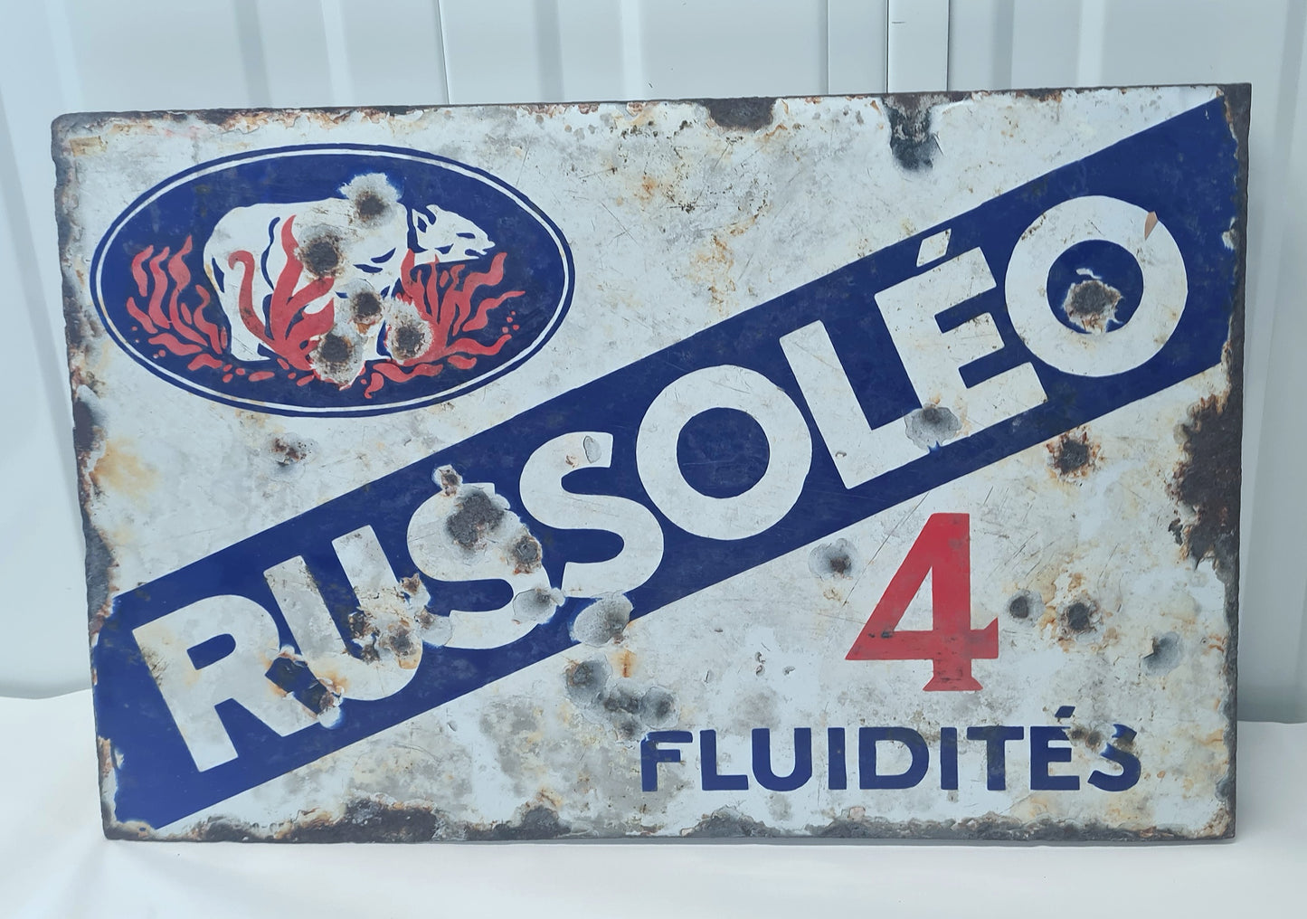 Plaque émaillée RUSSOLEO