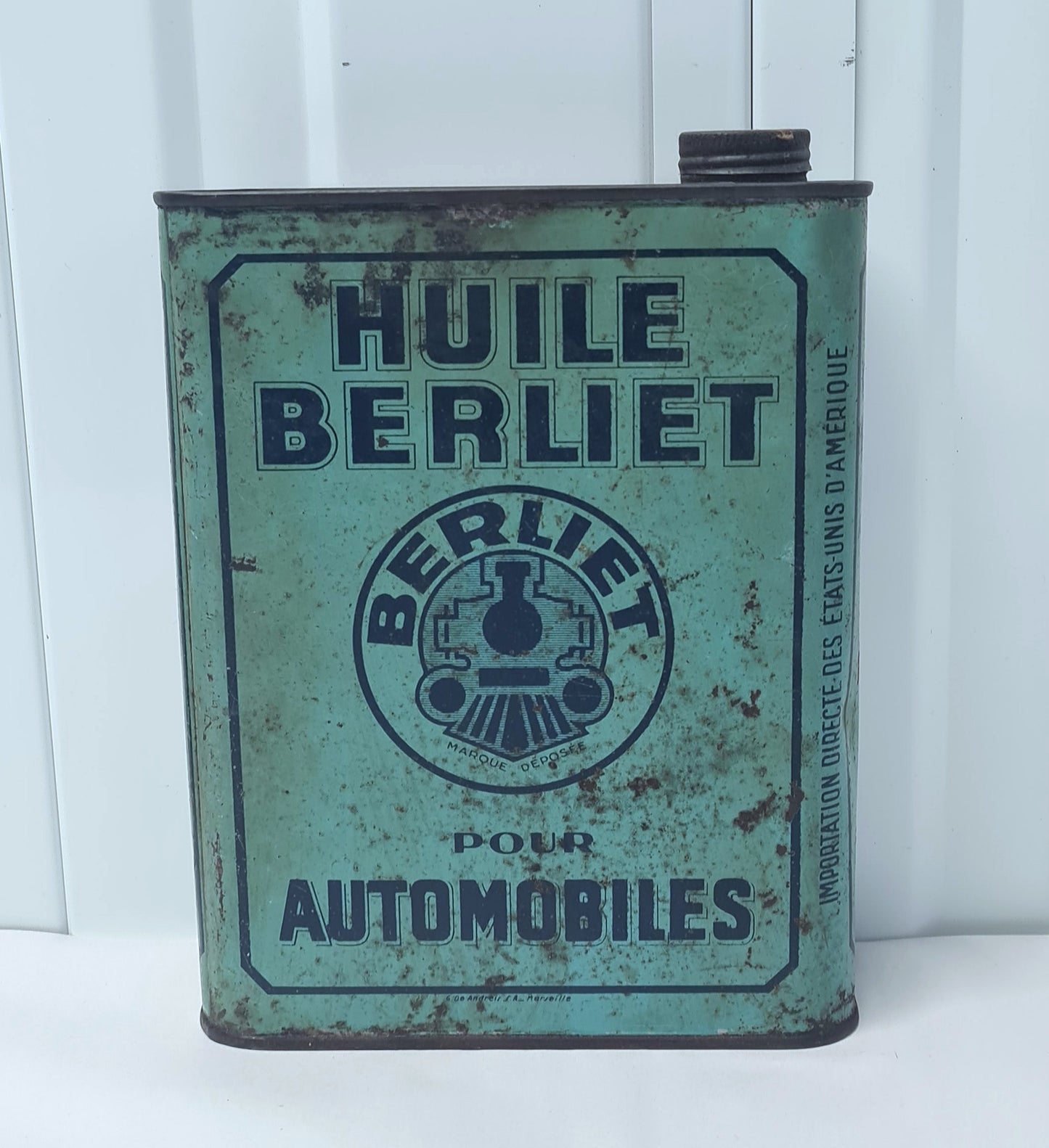 Bidon d'huile BERLIET