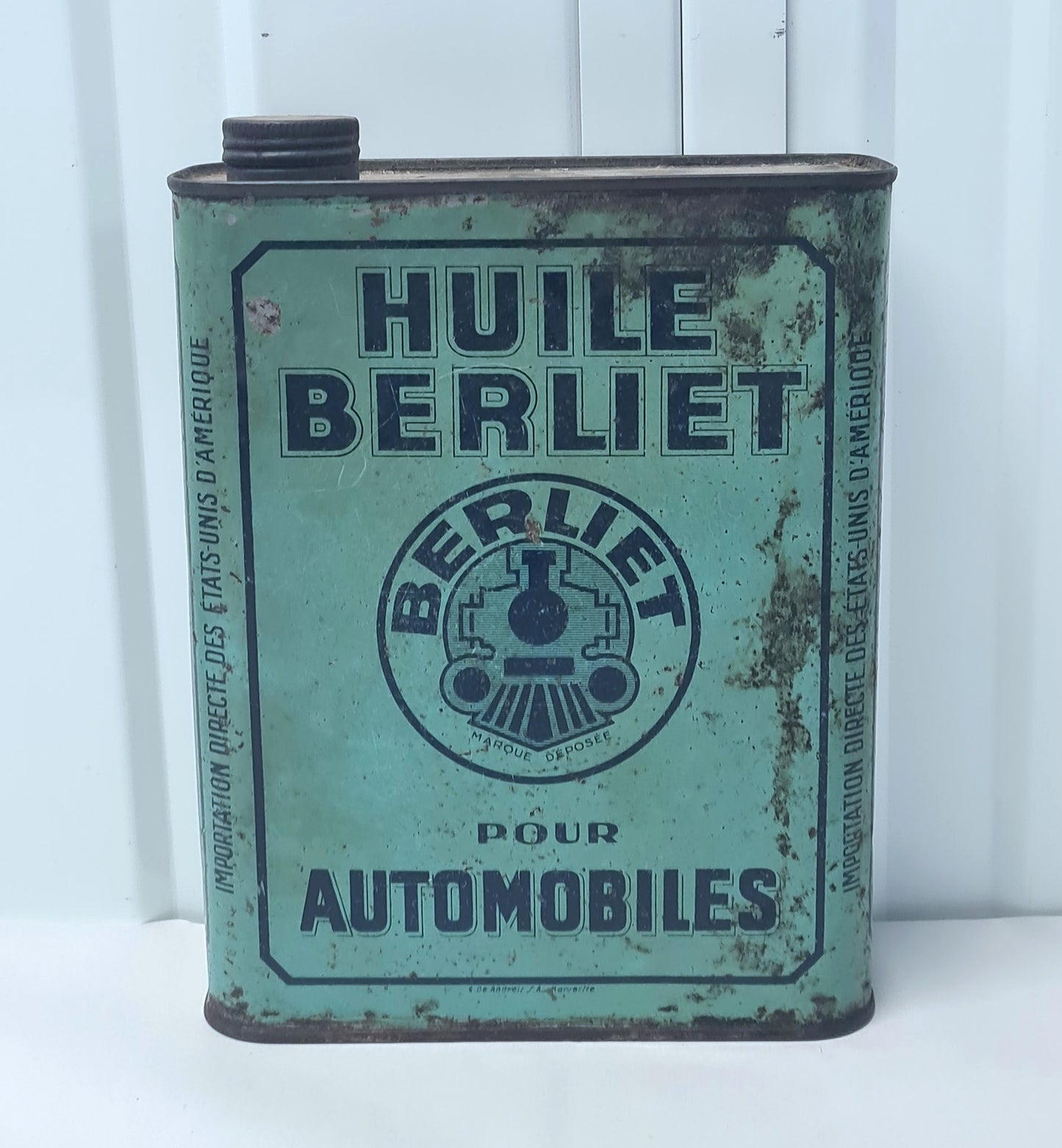 Bidon d'huile BERLIET