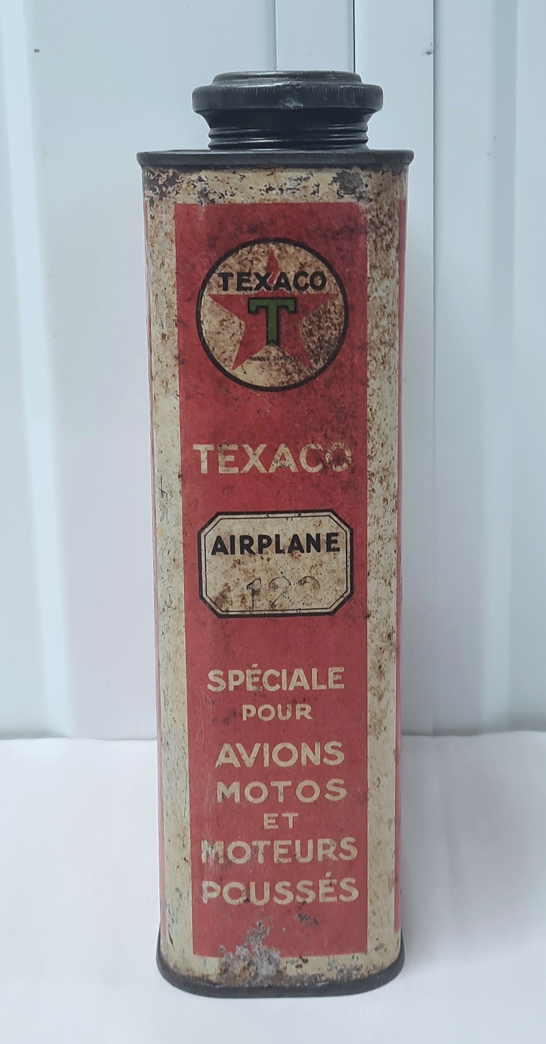 Bidon d'huile TEXACO airplane