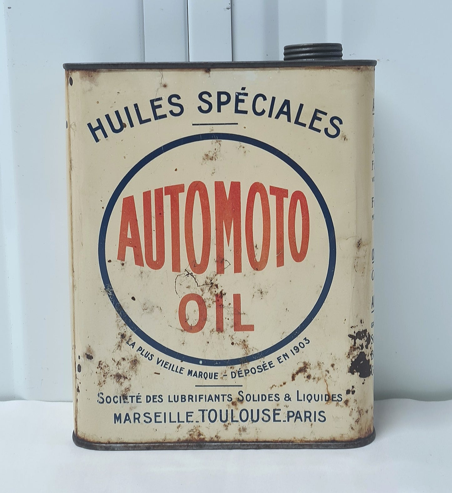 Bidon d'huile AUTOMOTO OIL