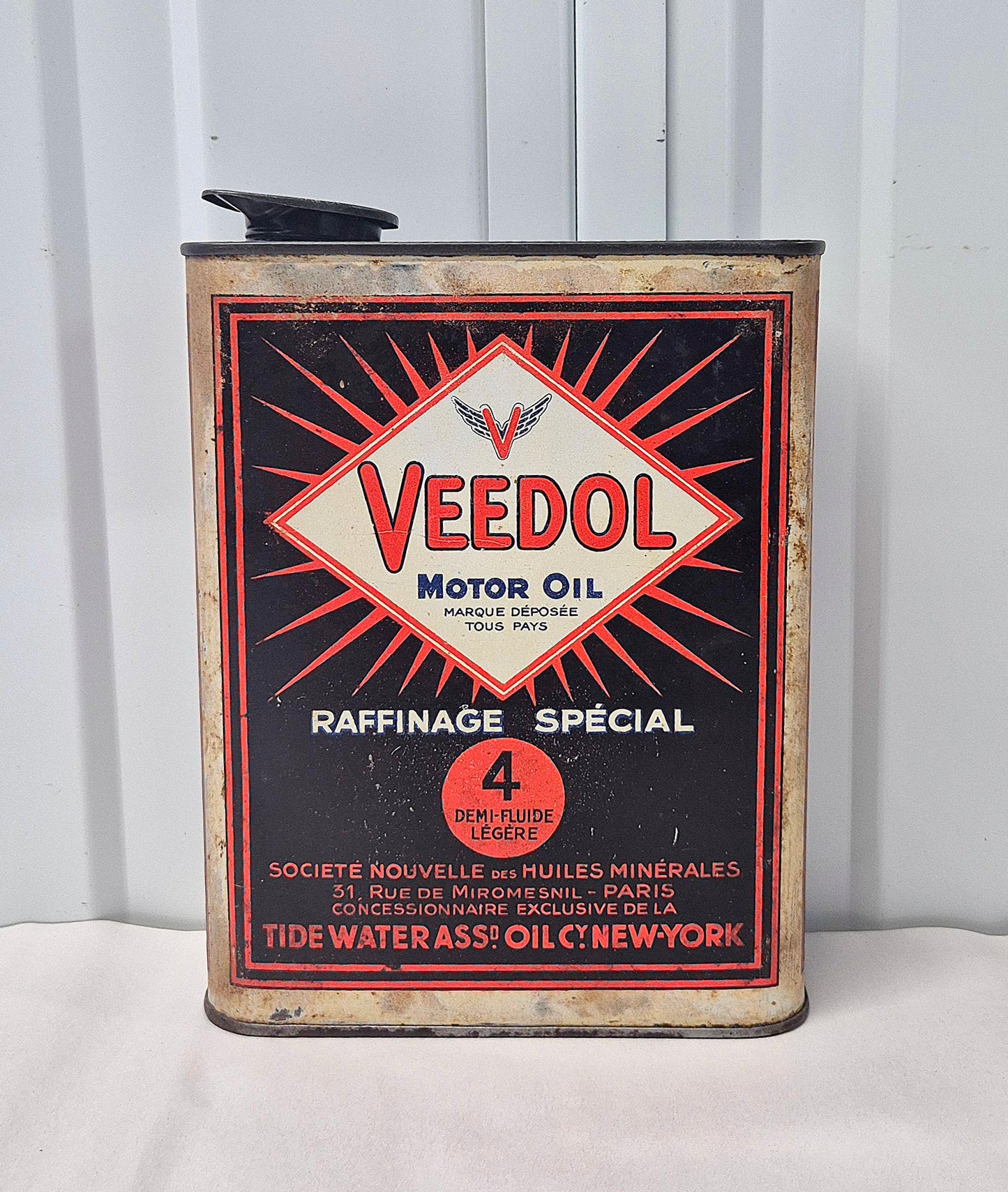 Bidon d'huile VEEDOL