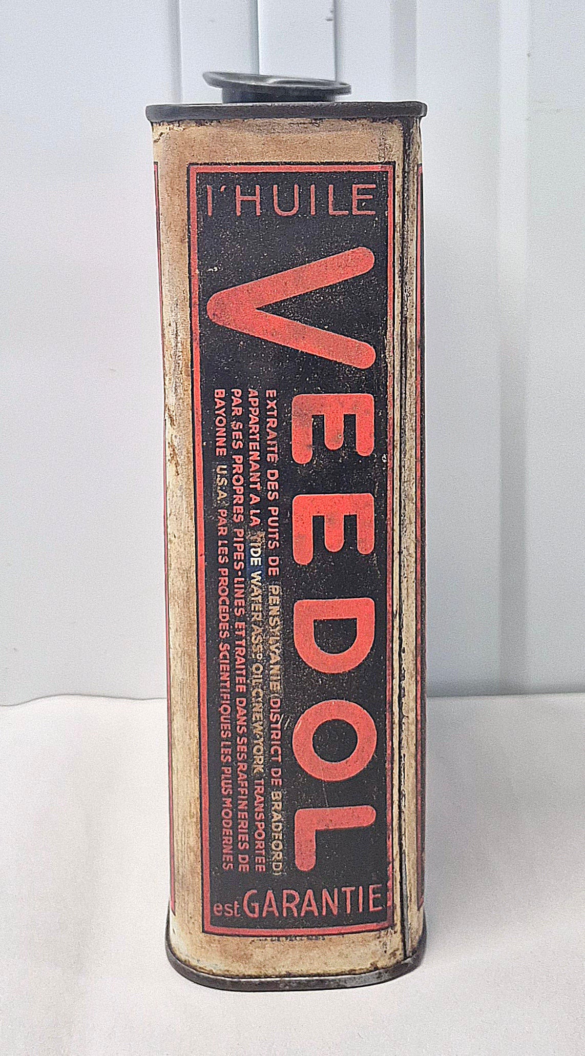Bidon d'huile VEEDOL