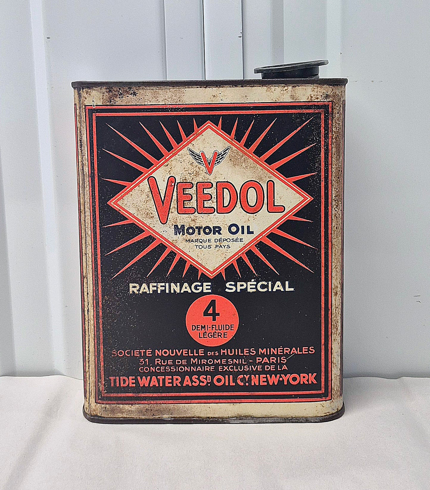 Bidon d'huile VEEDOL