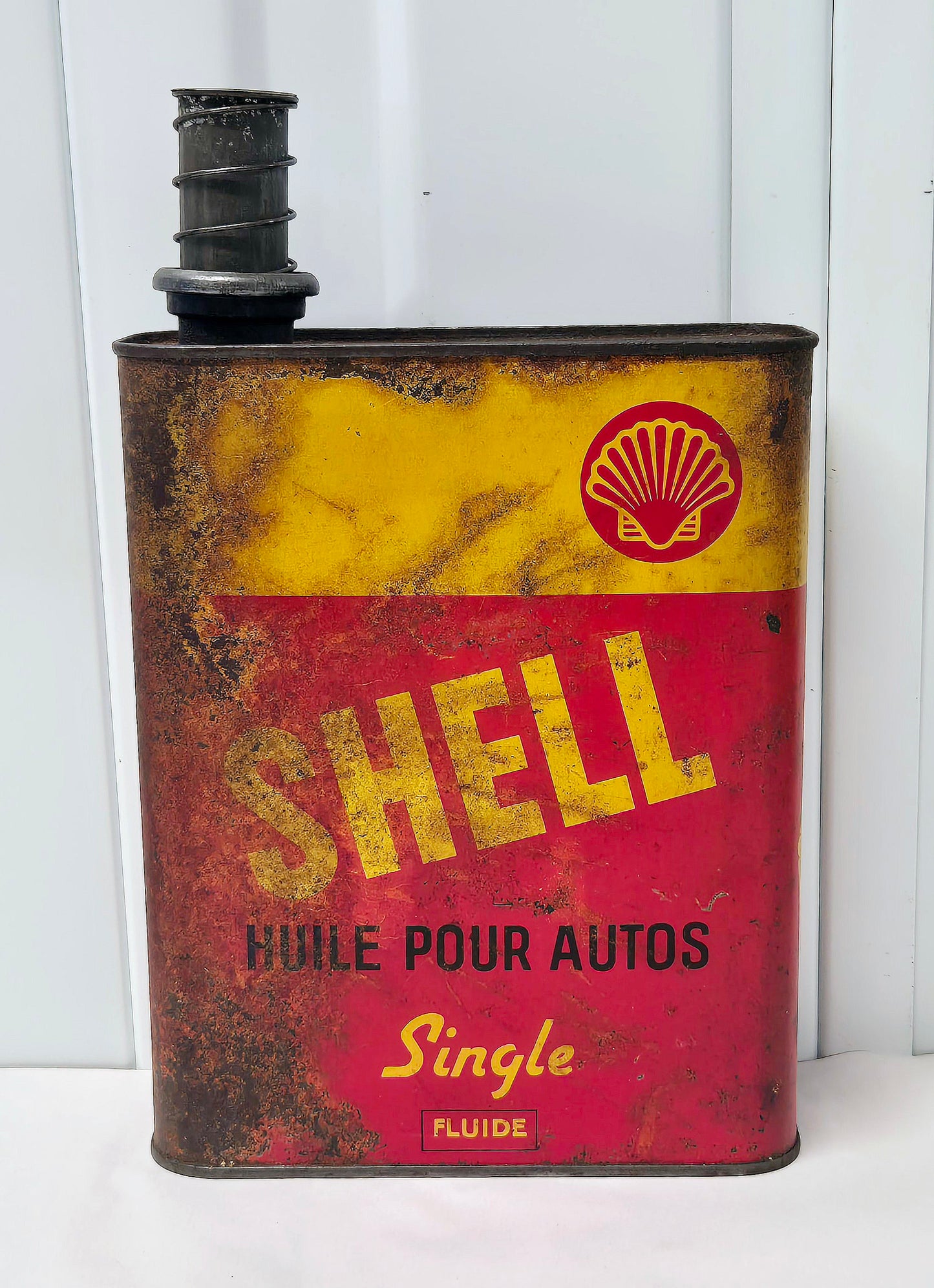 Bidon d'huile SHELL single