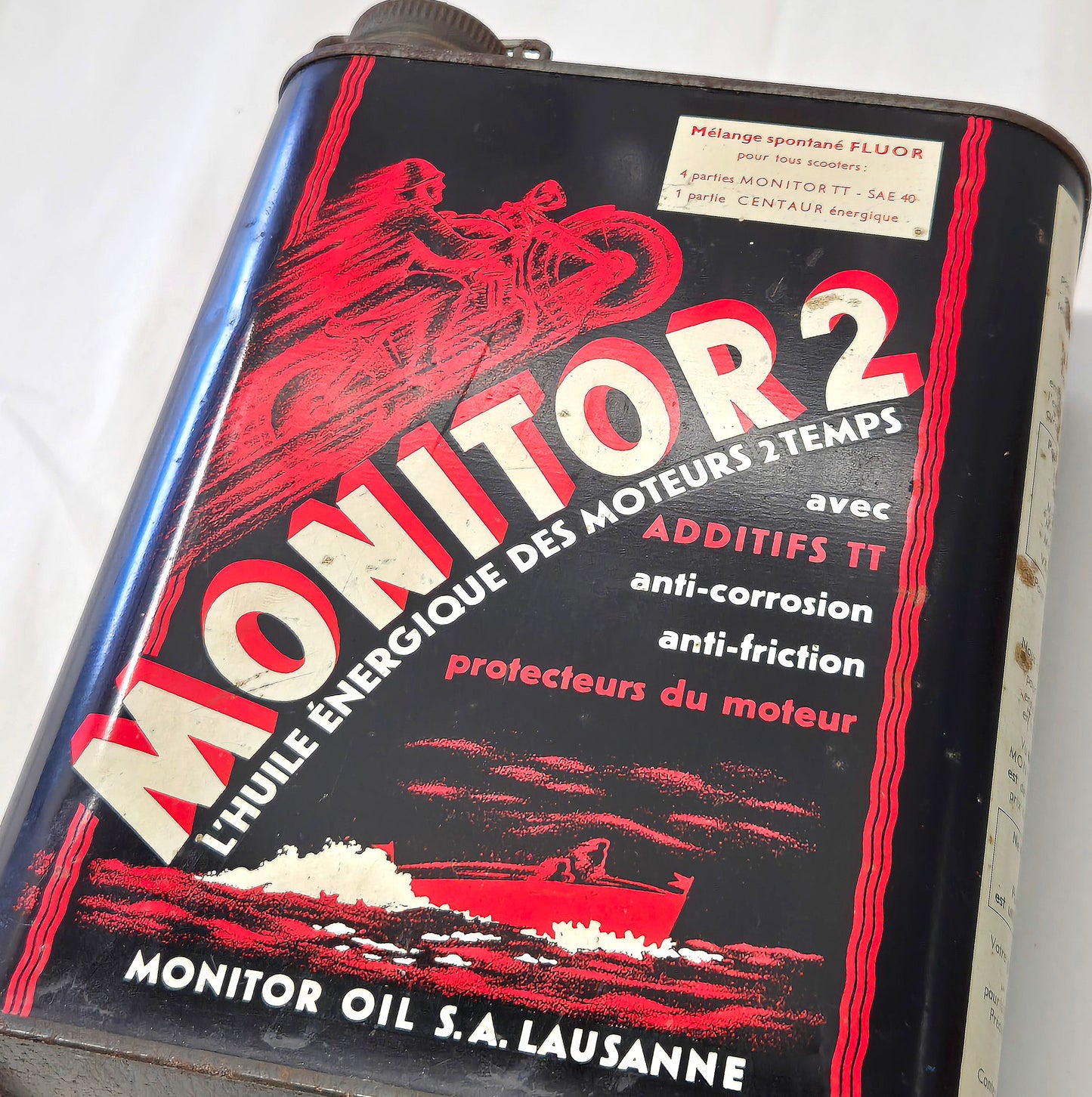 Bidon d'huile MONITOR 2
