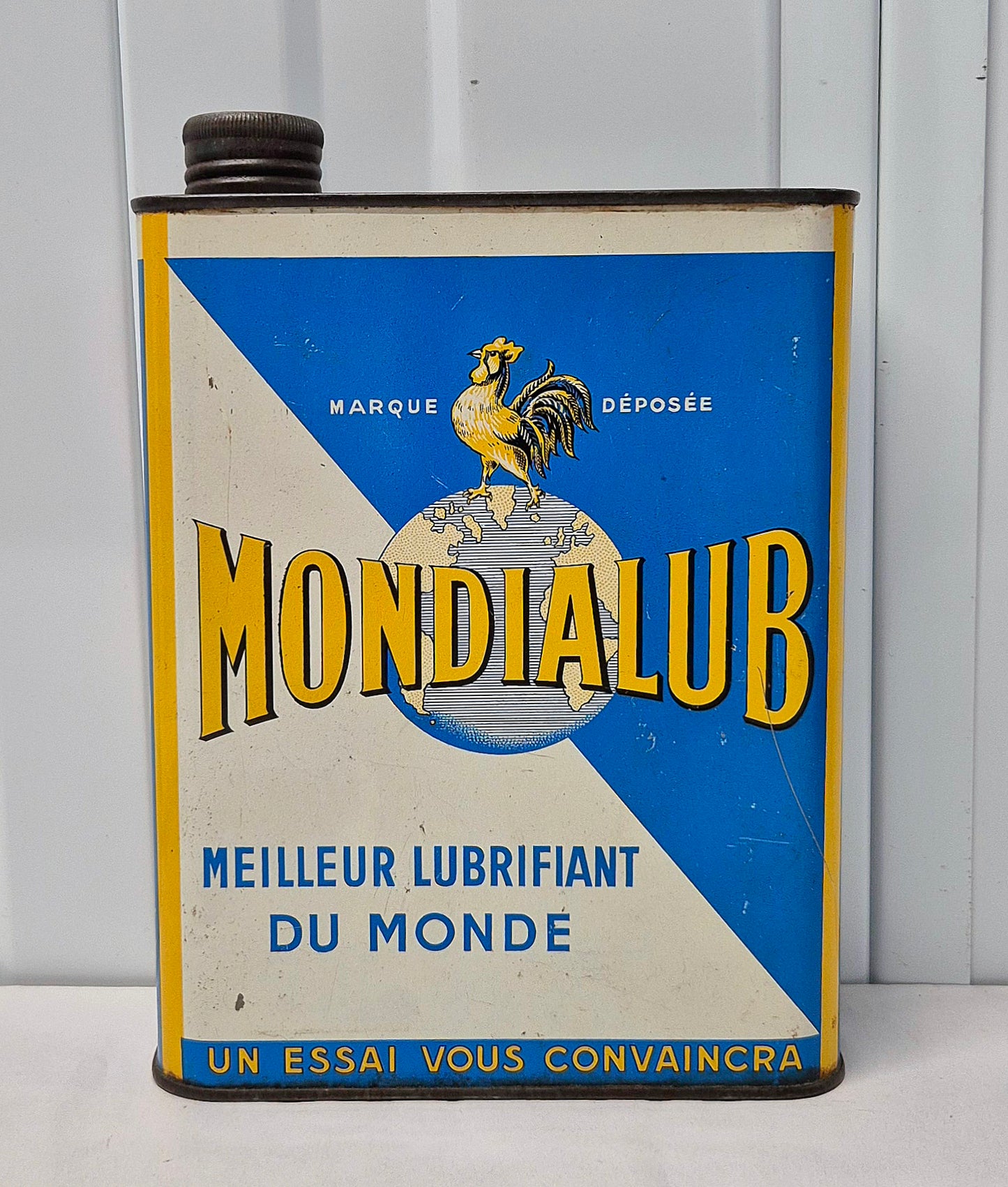 Bidon d'huiel MONDIALUB Mondial Oil