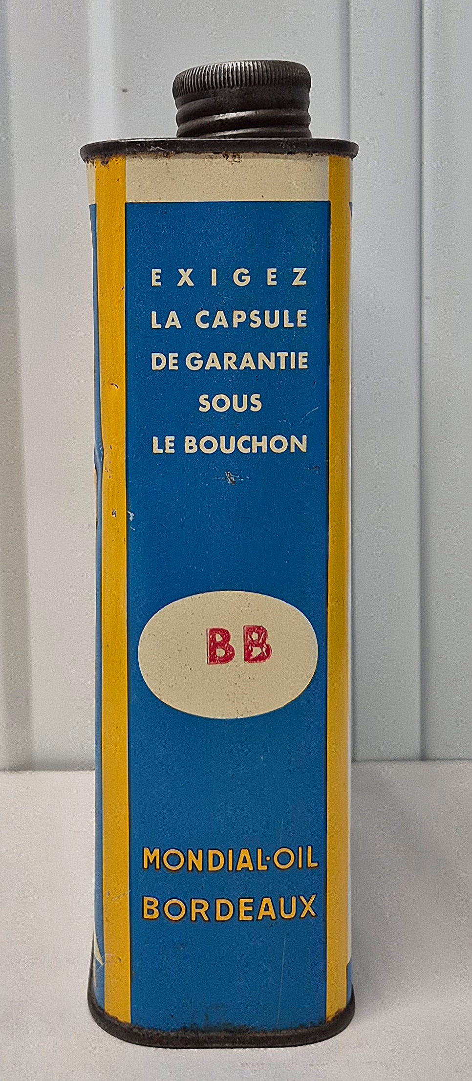 Bidon d'huiel MONDIALUB Mondial Oil