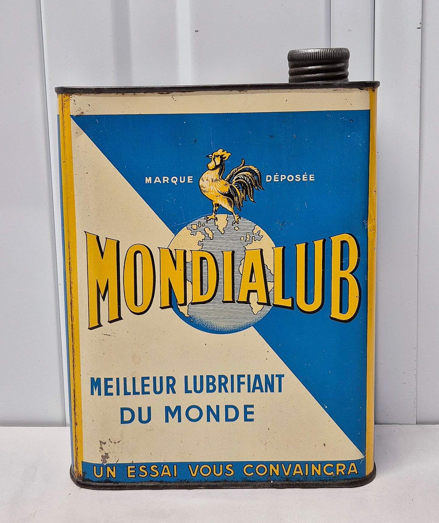 Bidon d'huiel MONDIALUB Mondial Oil