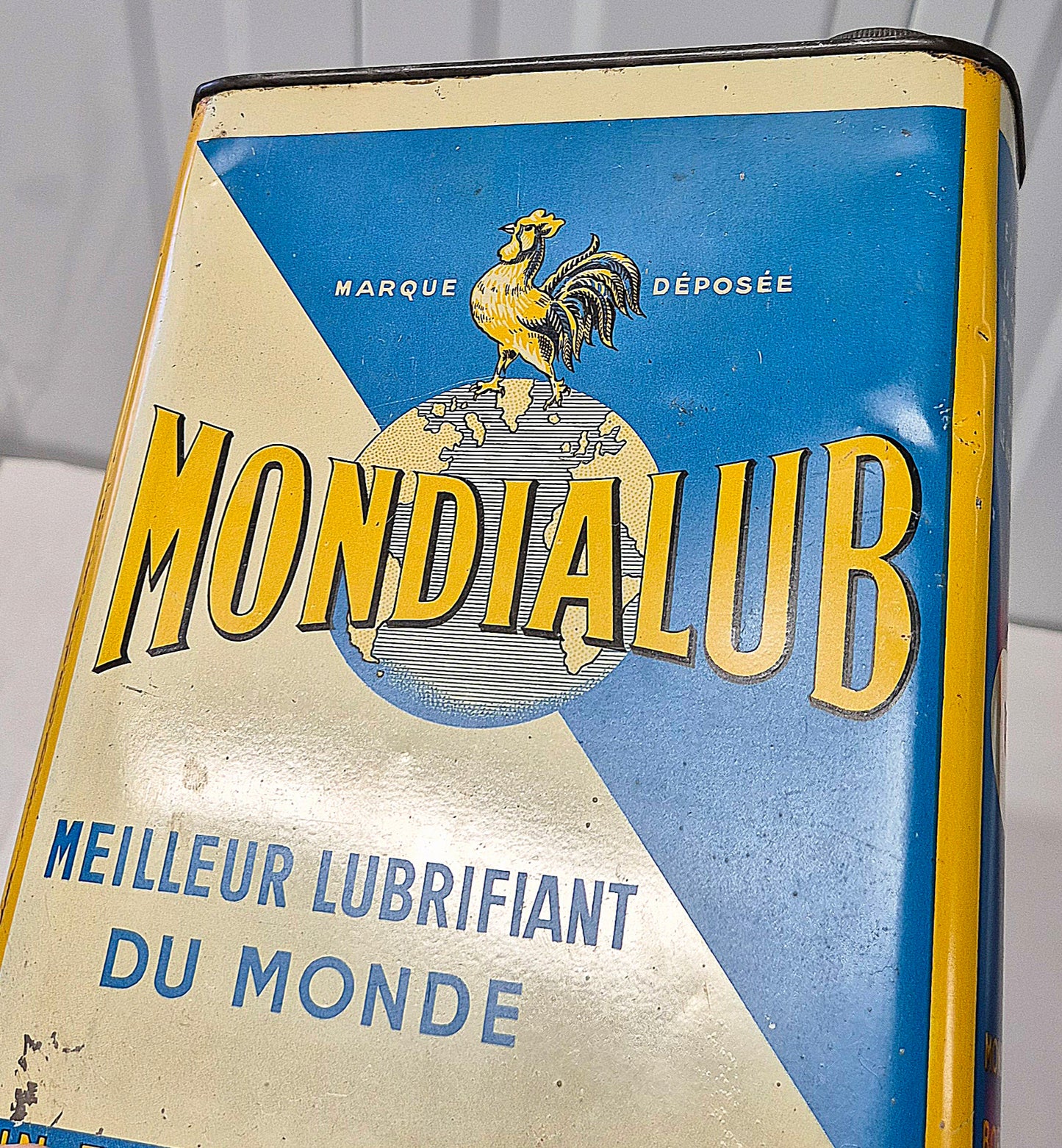 Bidon d'huiel MONDIALUB Mondial Oil