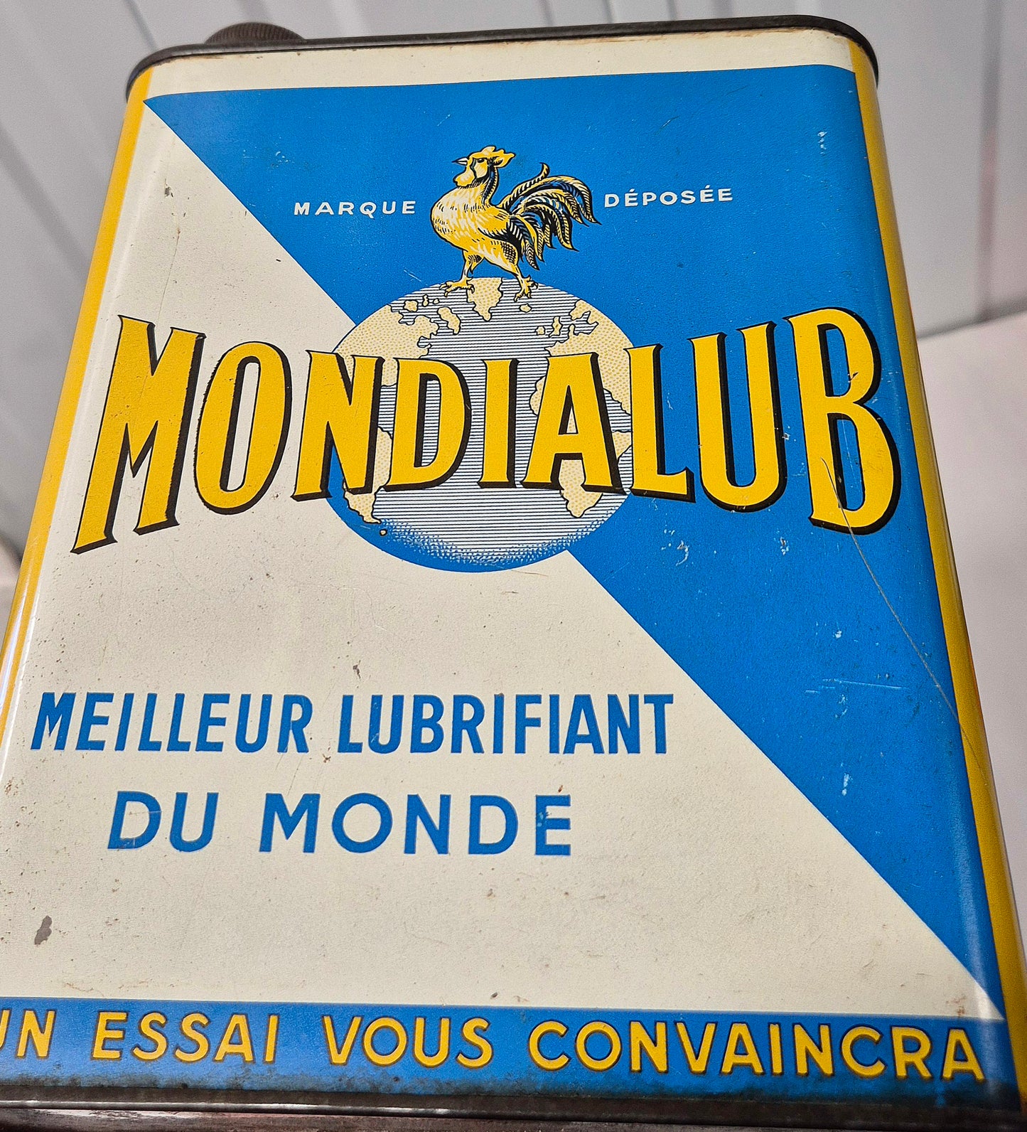 Bidon d'huiel MONDIALUB Mondial Oil