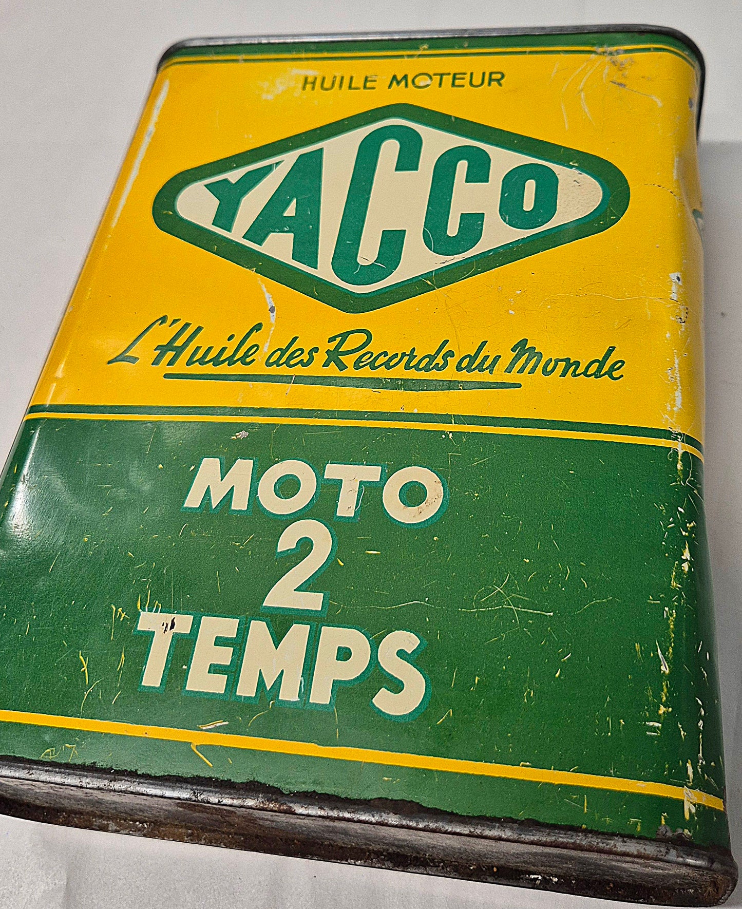 Bidon d'huile YACCO moto 2 temps