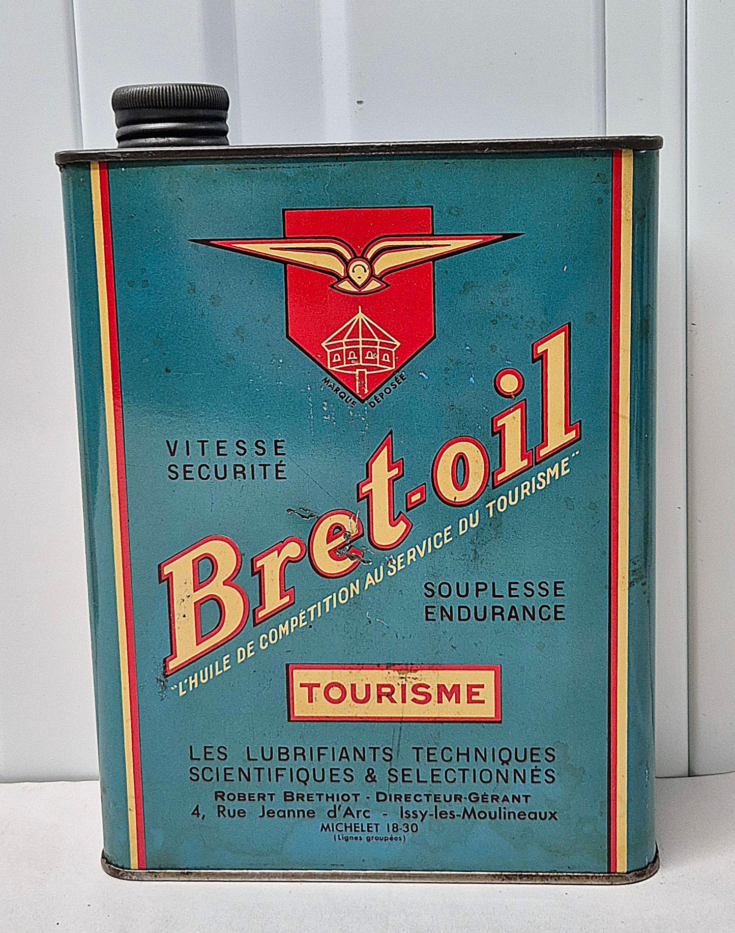 Bidon d'huile BRET-OIL
