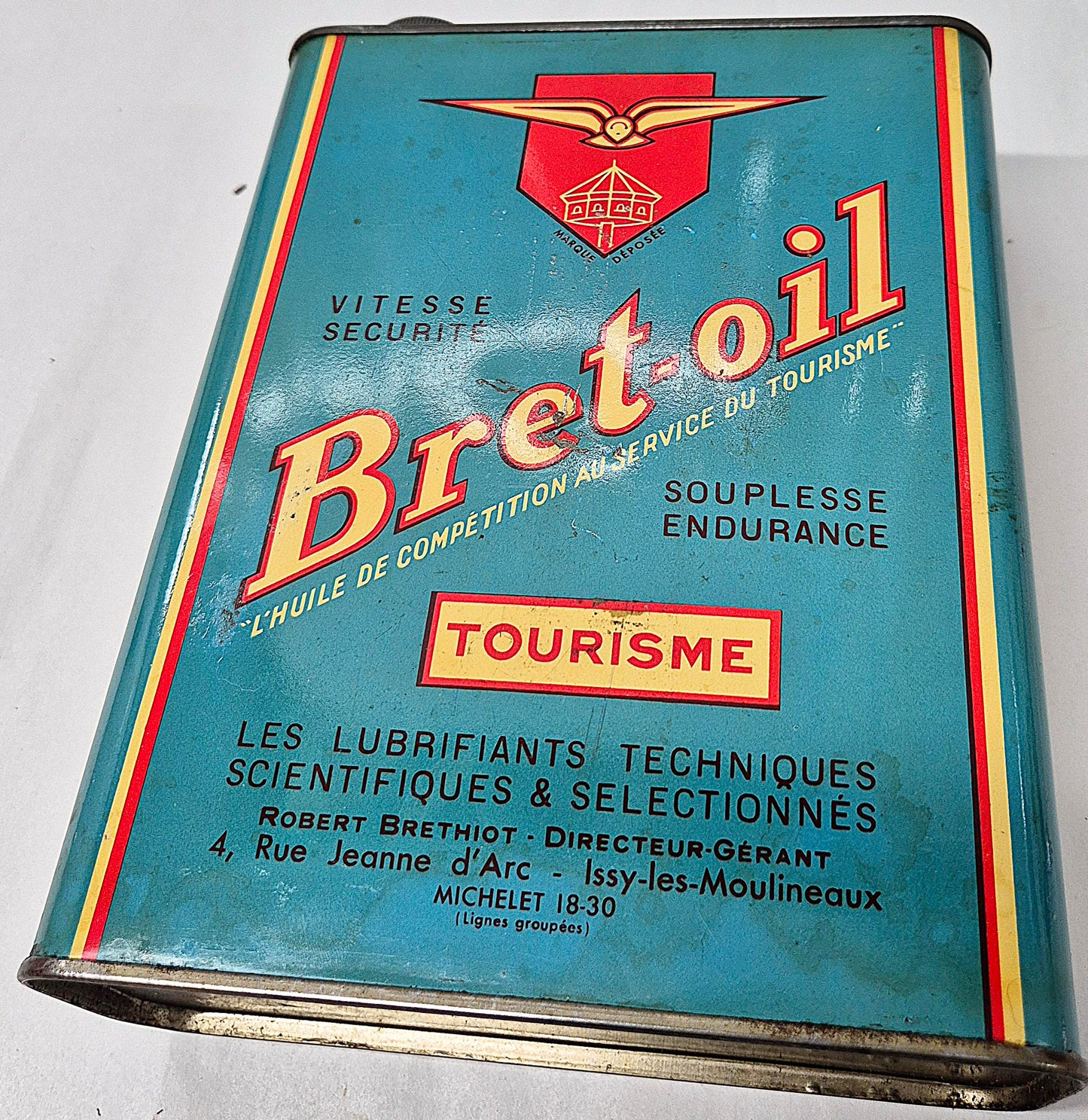 Bidon d'huile BRET-OIL