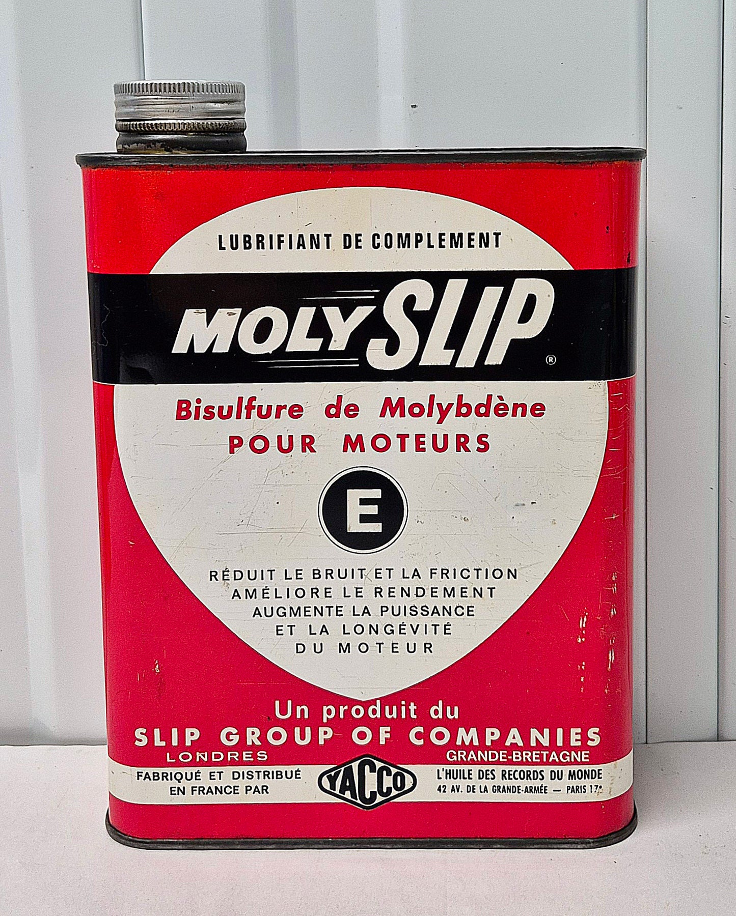 Bidon d'huile YACCO MolySlip