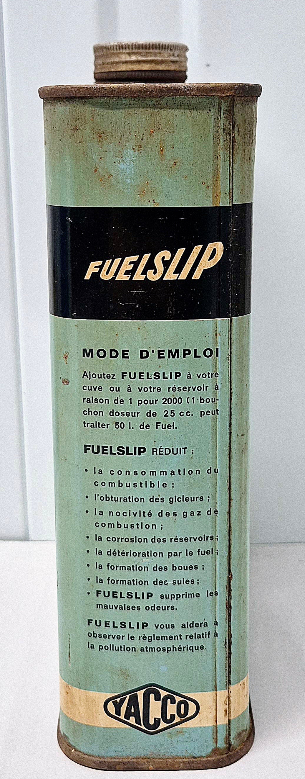 Bidon d'huile YACCO FuelSlip