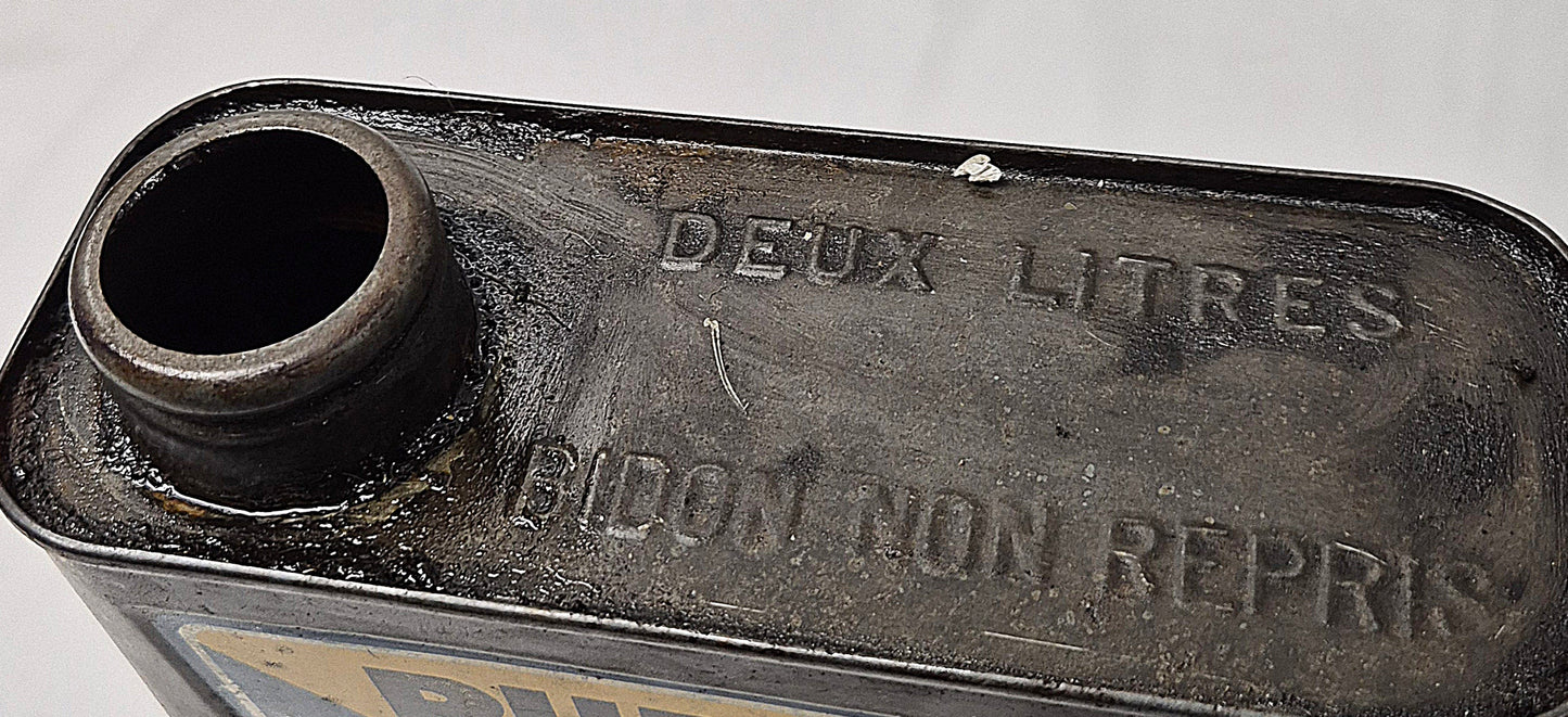 Bidon d'huile PURFINA sport
