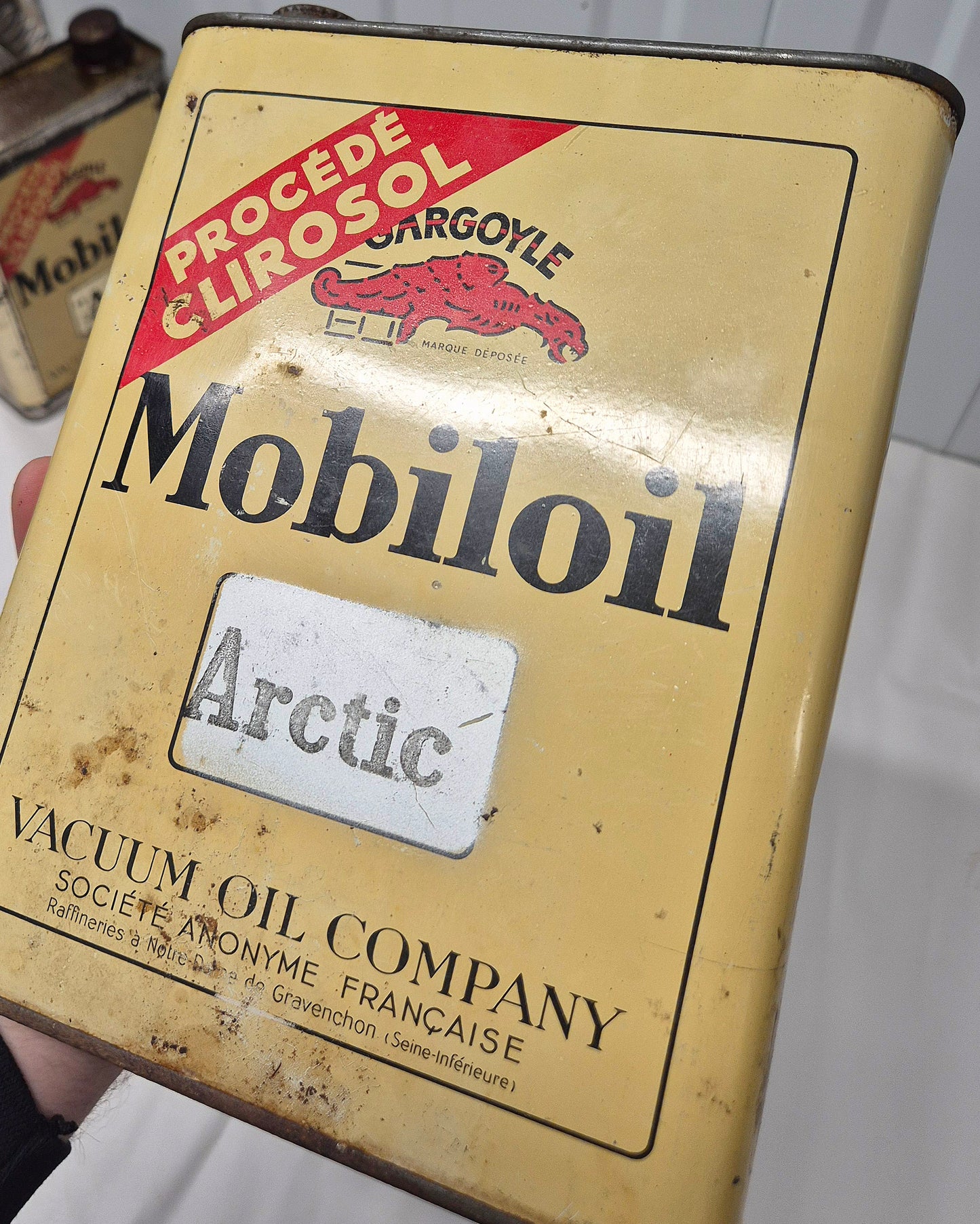 Bidon d'huile MOBILOIL Arctic