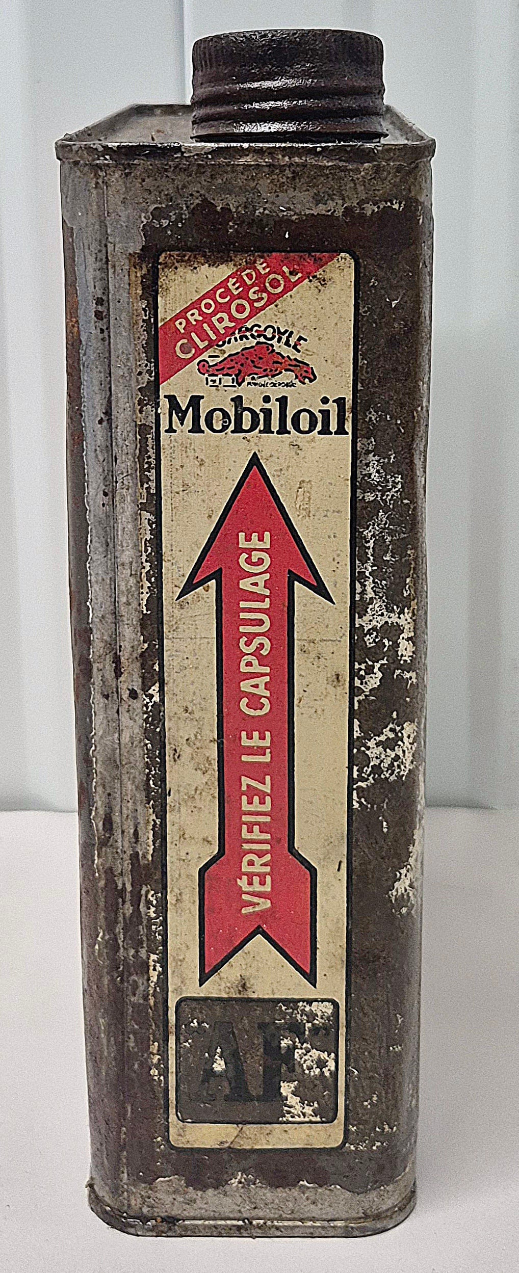 Bidon d'huile MOBILOIL AF