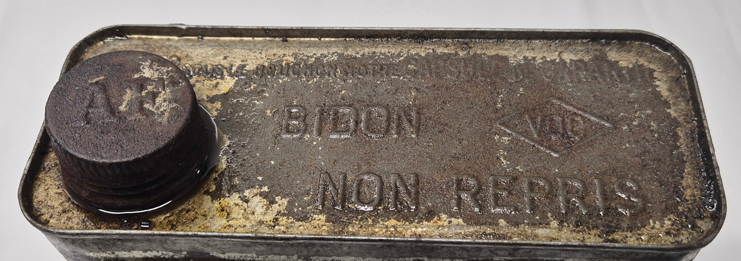 Bidon d'huile MOBILOIL AF