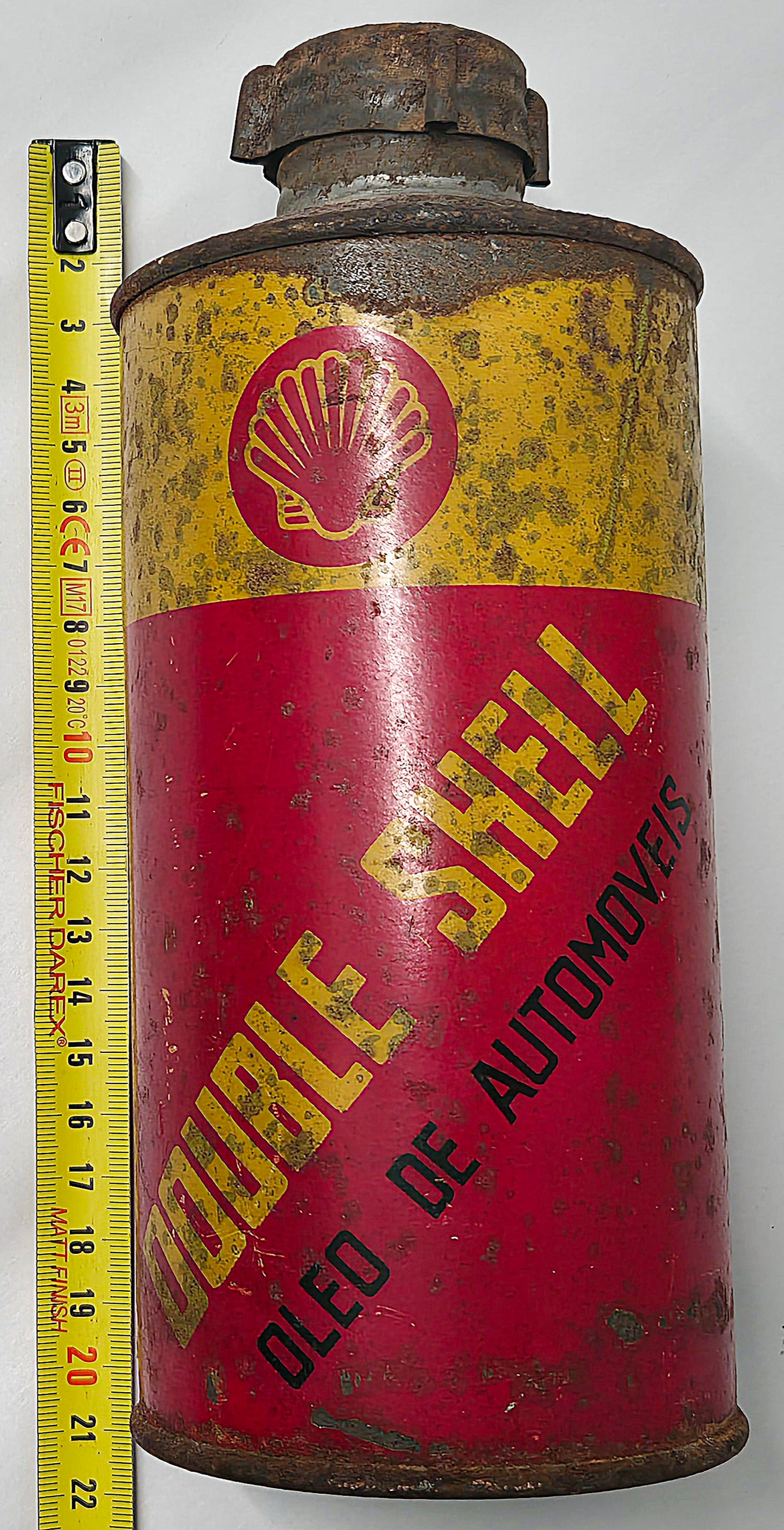 Bidon d'huile SHELL Double Portugal