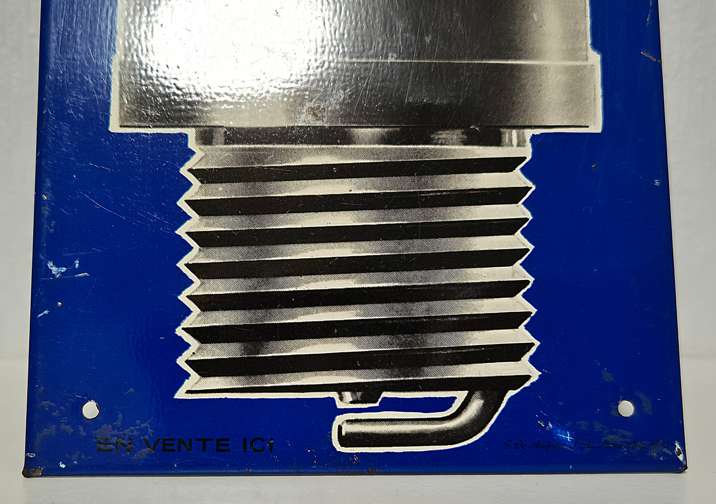 Tôle de propreté bougie AC