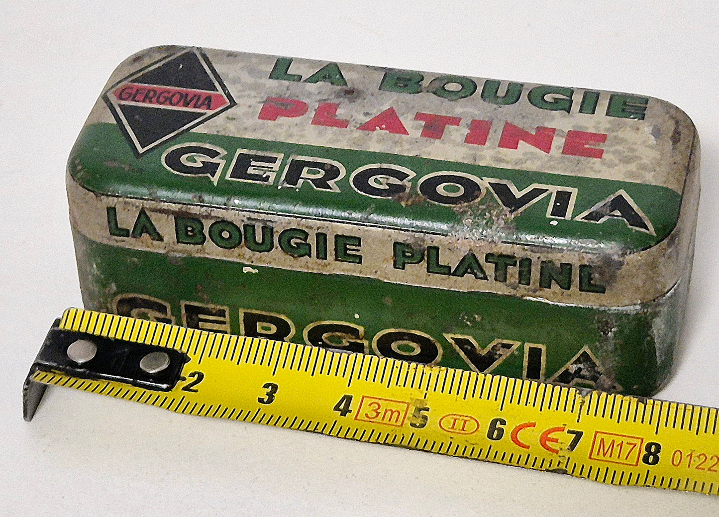 Boîte publicitaire bougie GERGOVIA