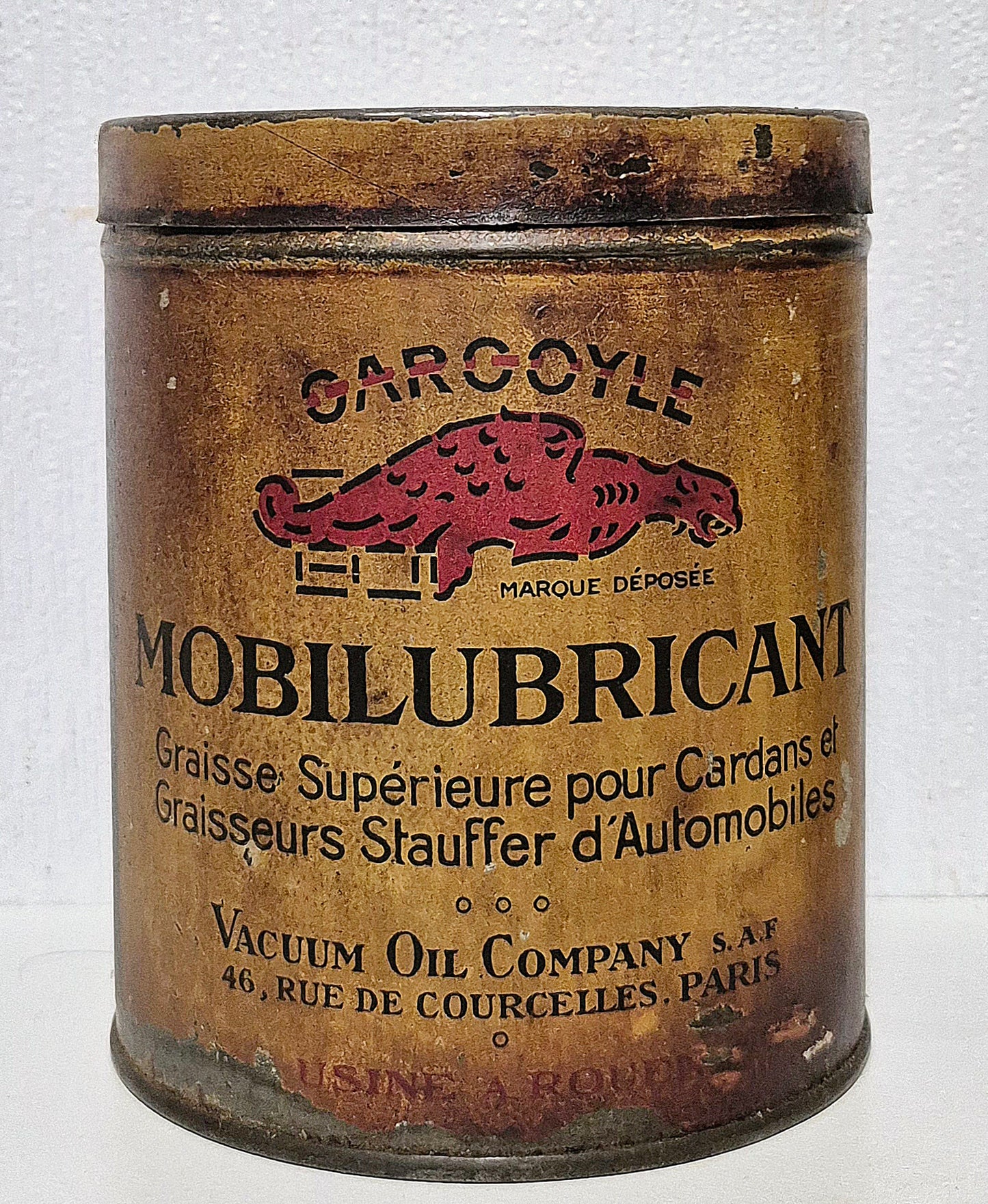 Pot de graisse MOBILUBRICANT gargoyle