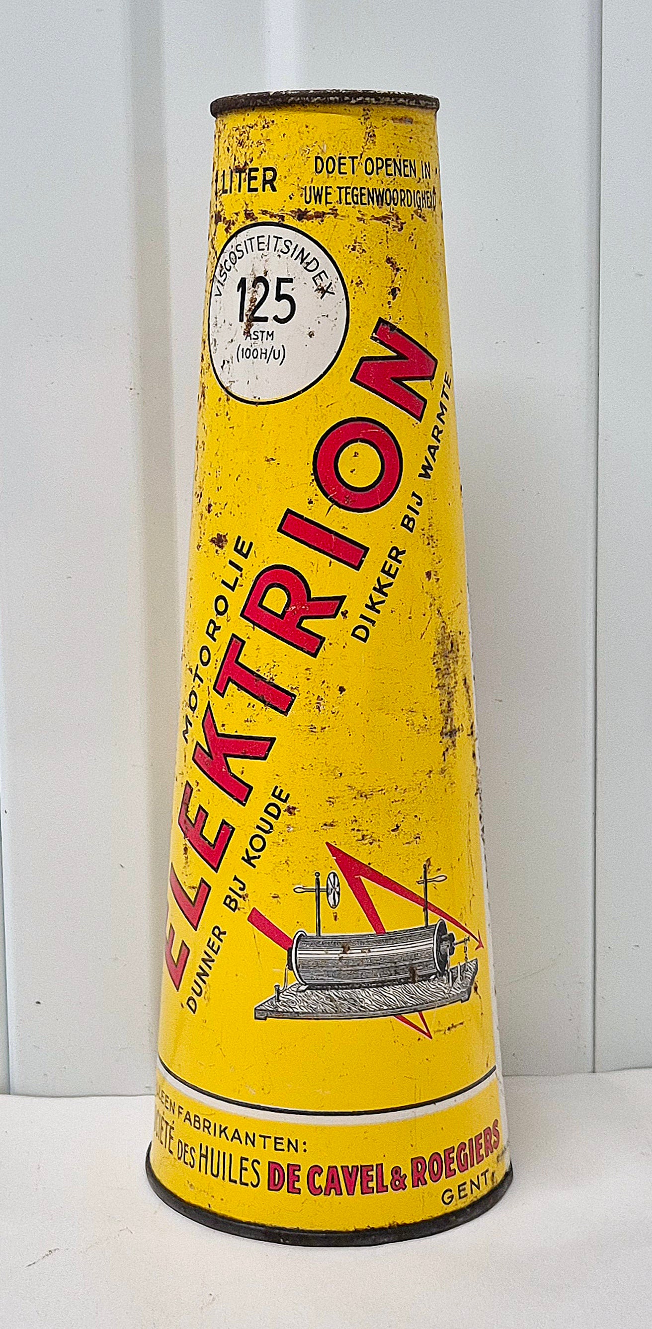 Bidon d'huile conique ELEKTRION