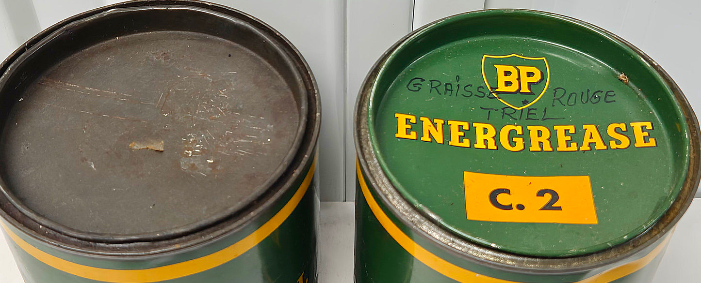 Lot 2 pots de graisse BP ENERGOL