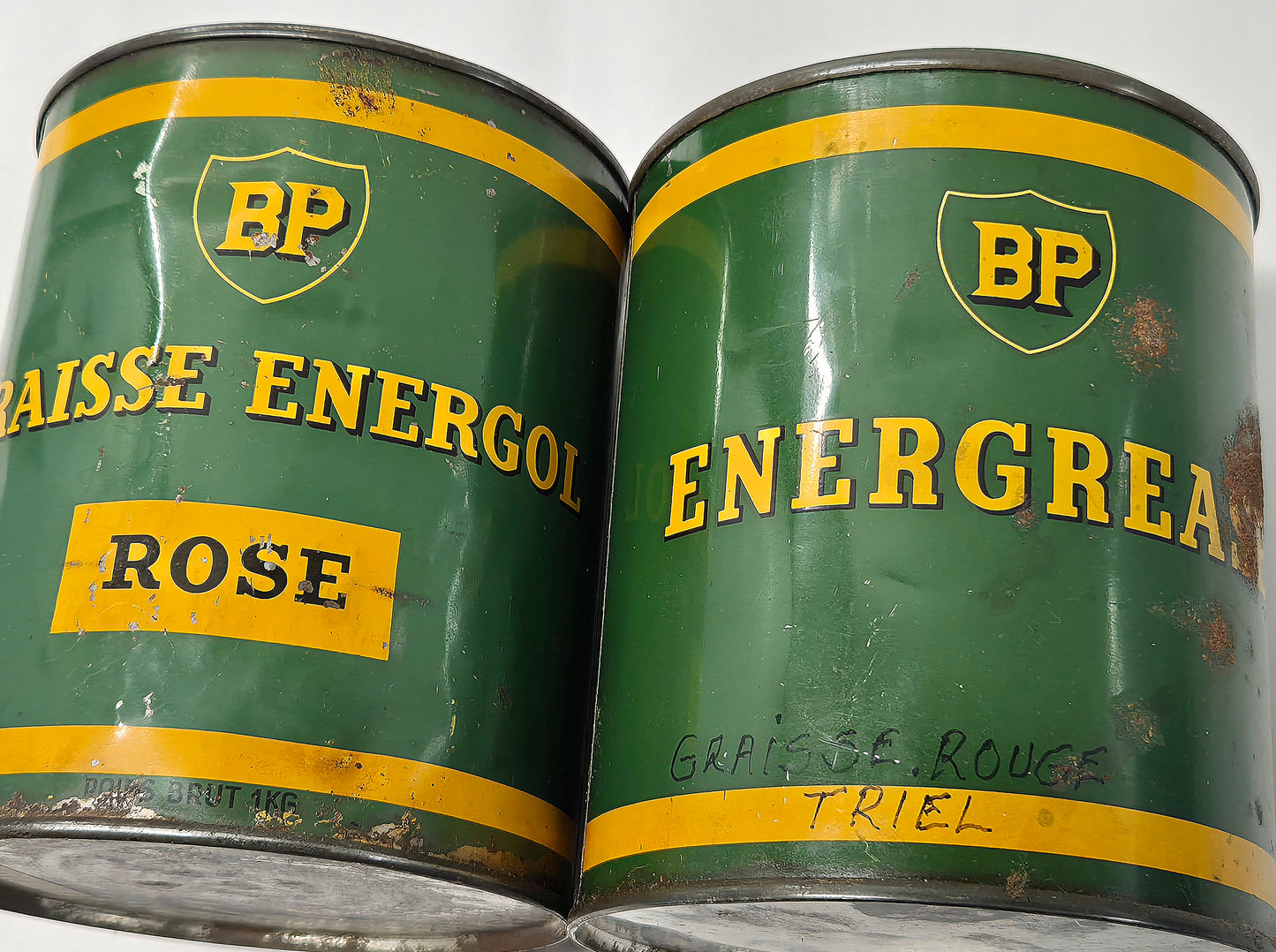 Lot 2 pots de graisse BP ENERGOL